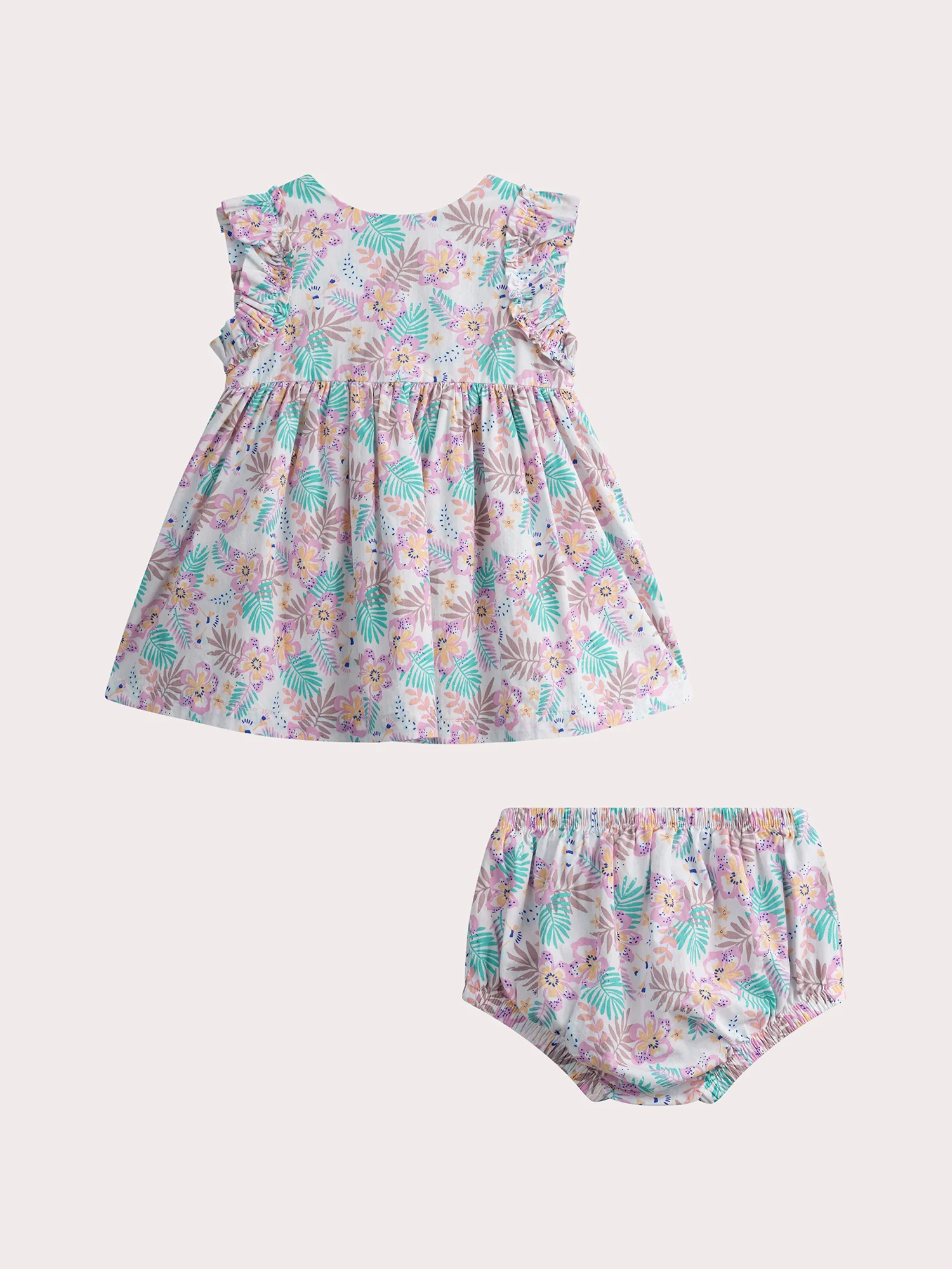 Abito a Fiori Esotici per Bambina - Image 2