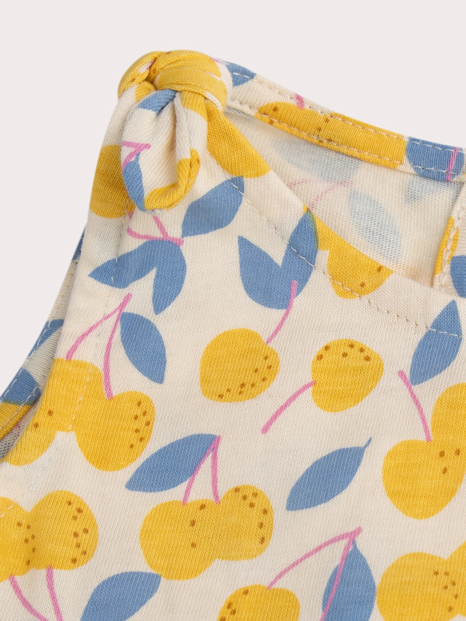 Vestito con stampa di ciliegia per neonata - Image 2