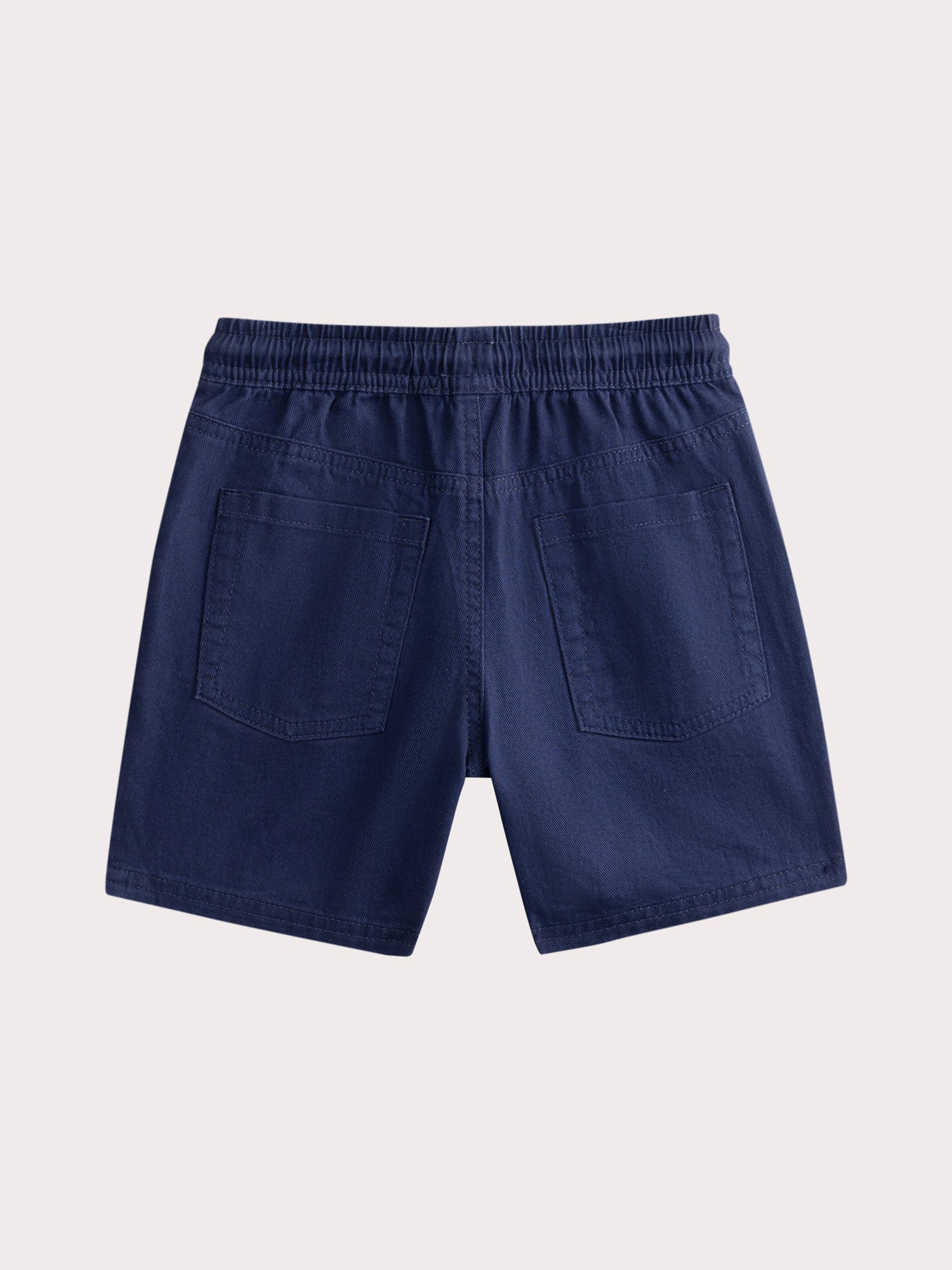 Bermuda blu scuro in twill - Image 4