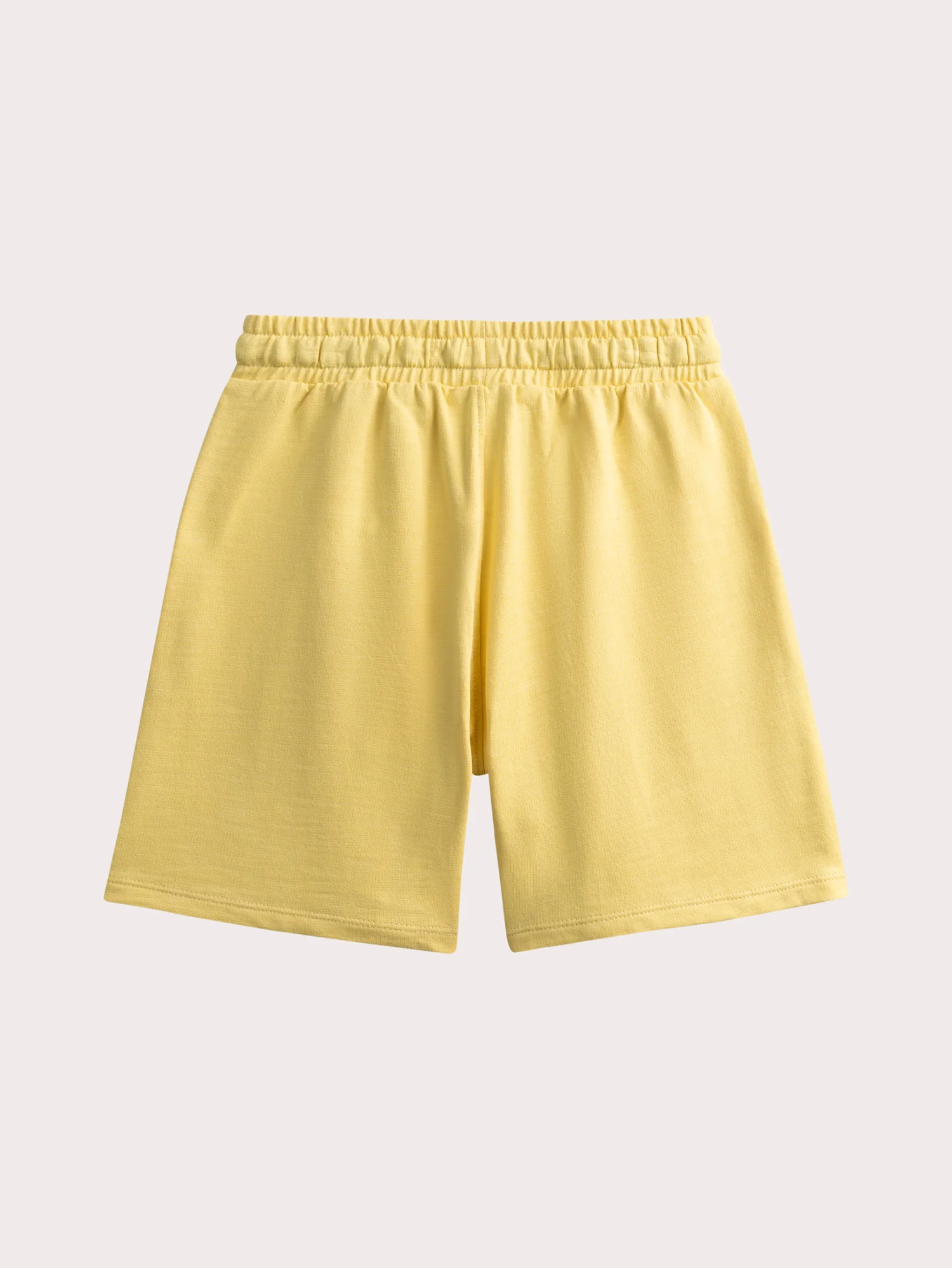 Bermuda gialla in French Terry - Image 4