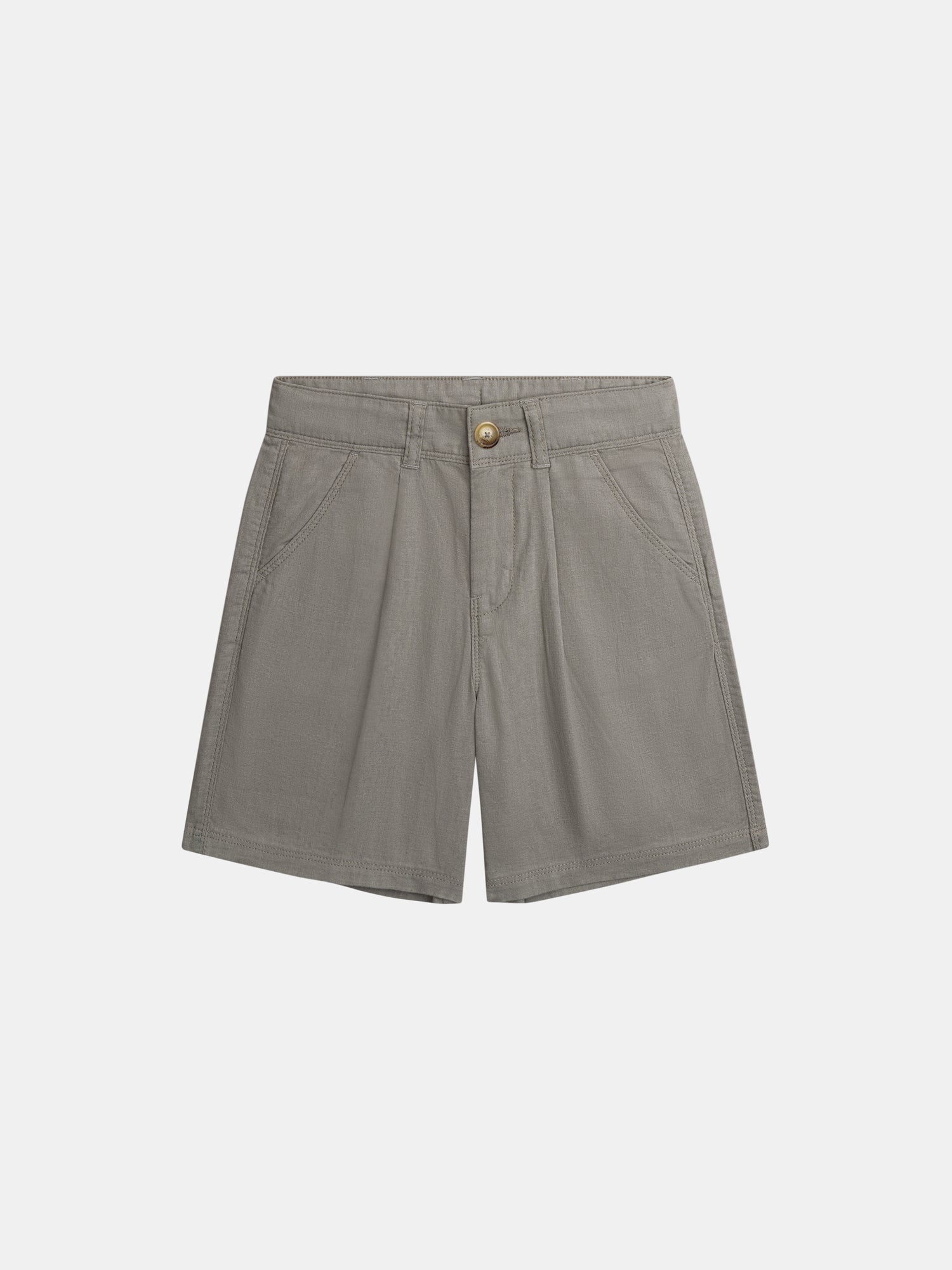 Bermuda grigio con tasche per ragazzi