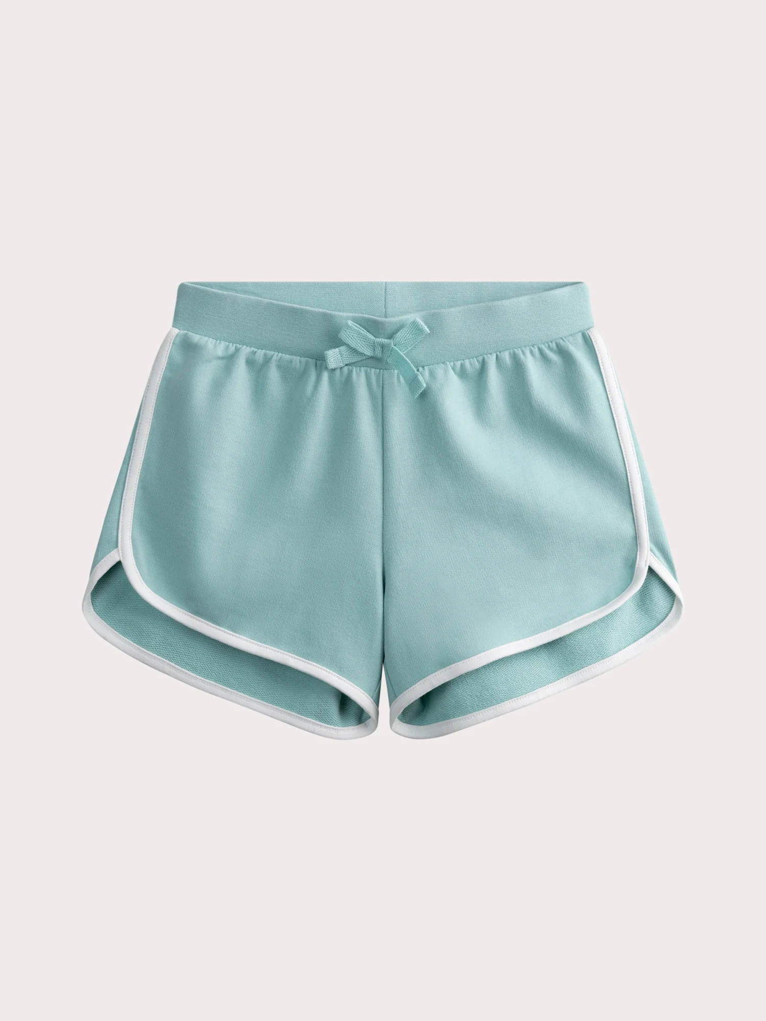 Bermuda in French Terry blu turchese