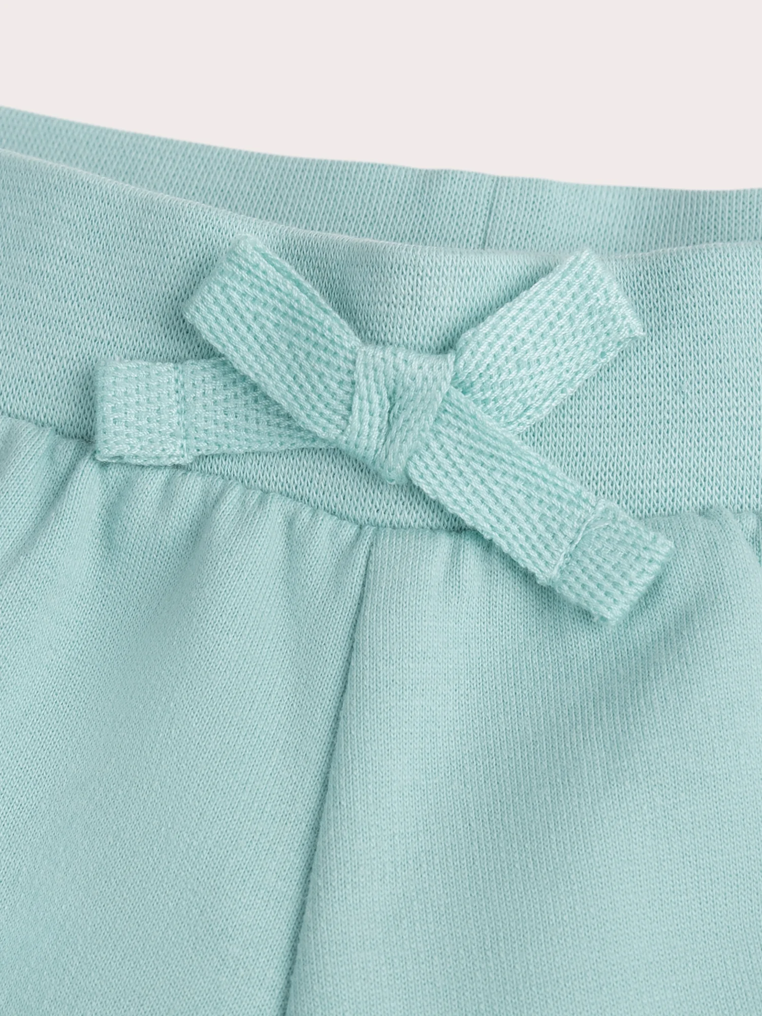 Bermuda in French Terry blu turchese - Image 2