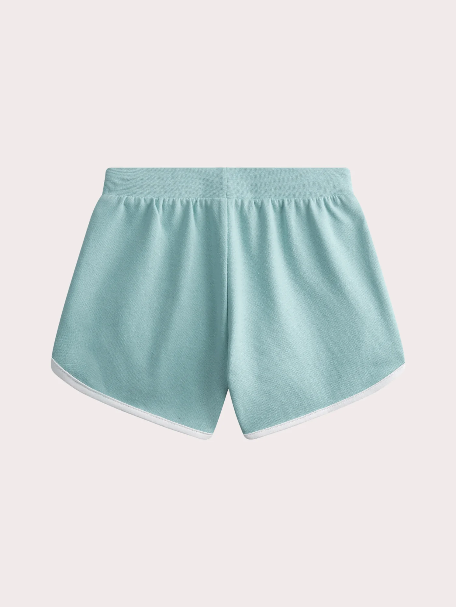 Bermuda in French Terry blu turchese - Image 4
