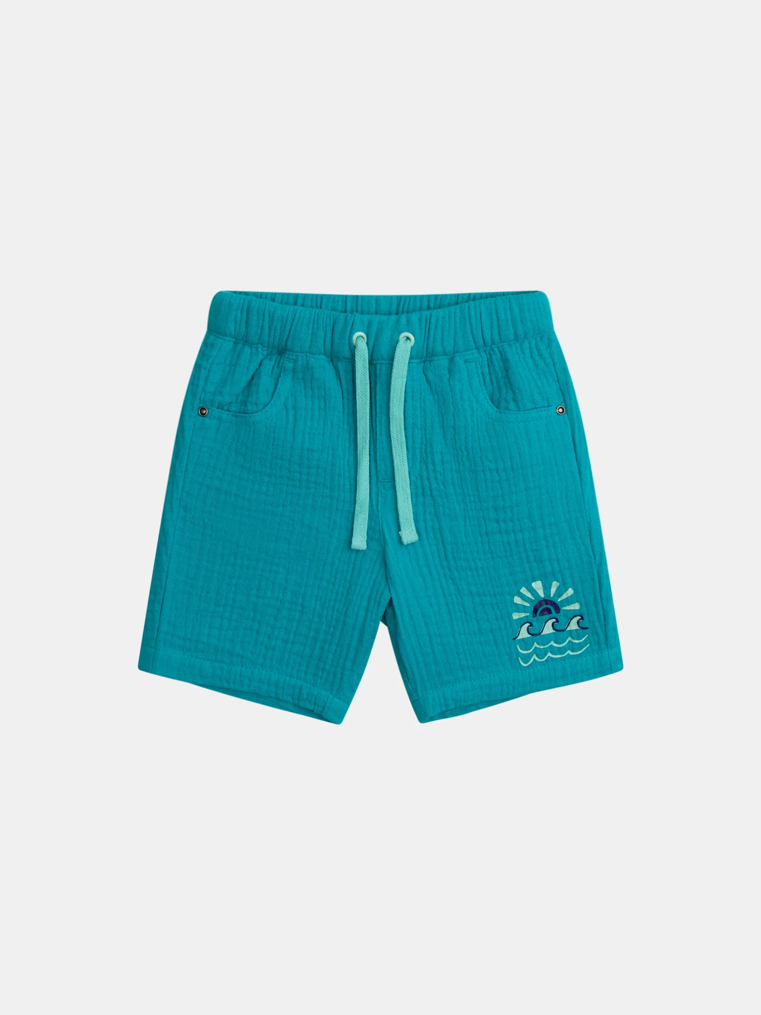 Bermuda turchese per bambino