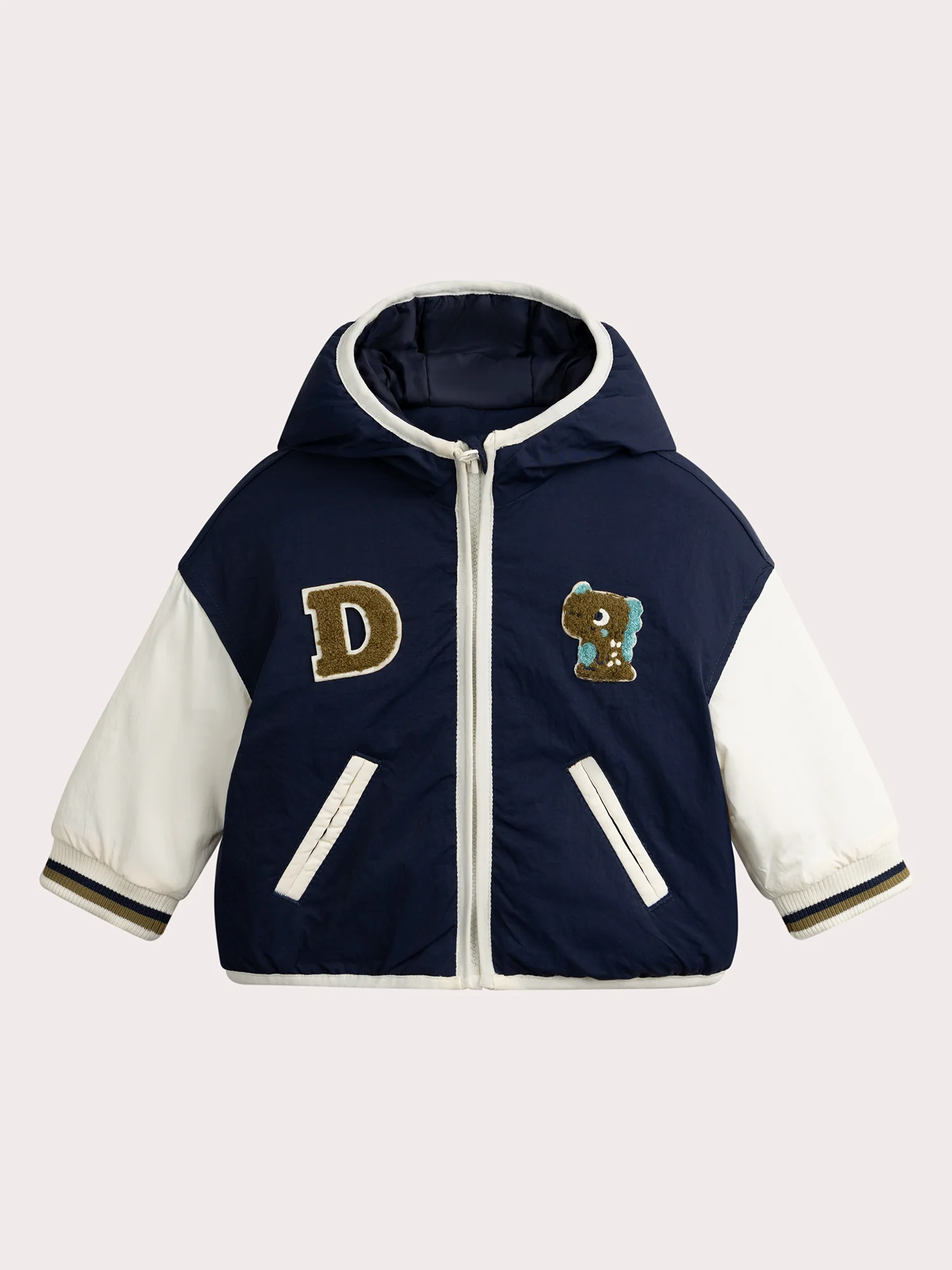 Blouson Teddy à capuche pour bébé garçon