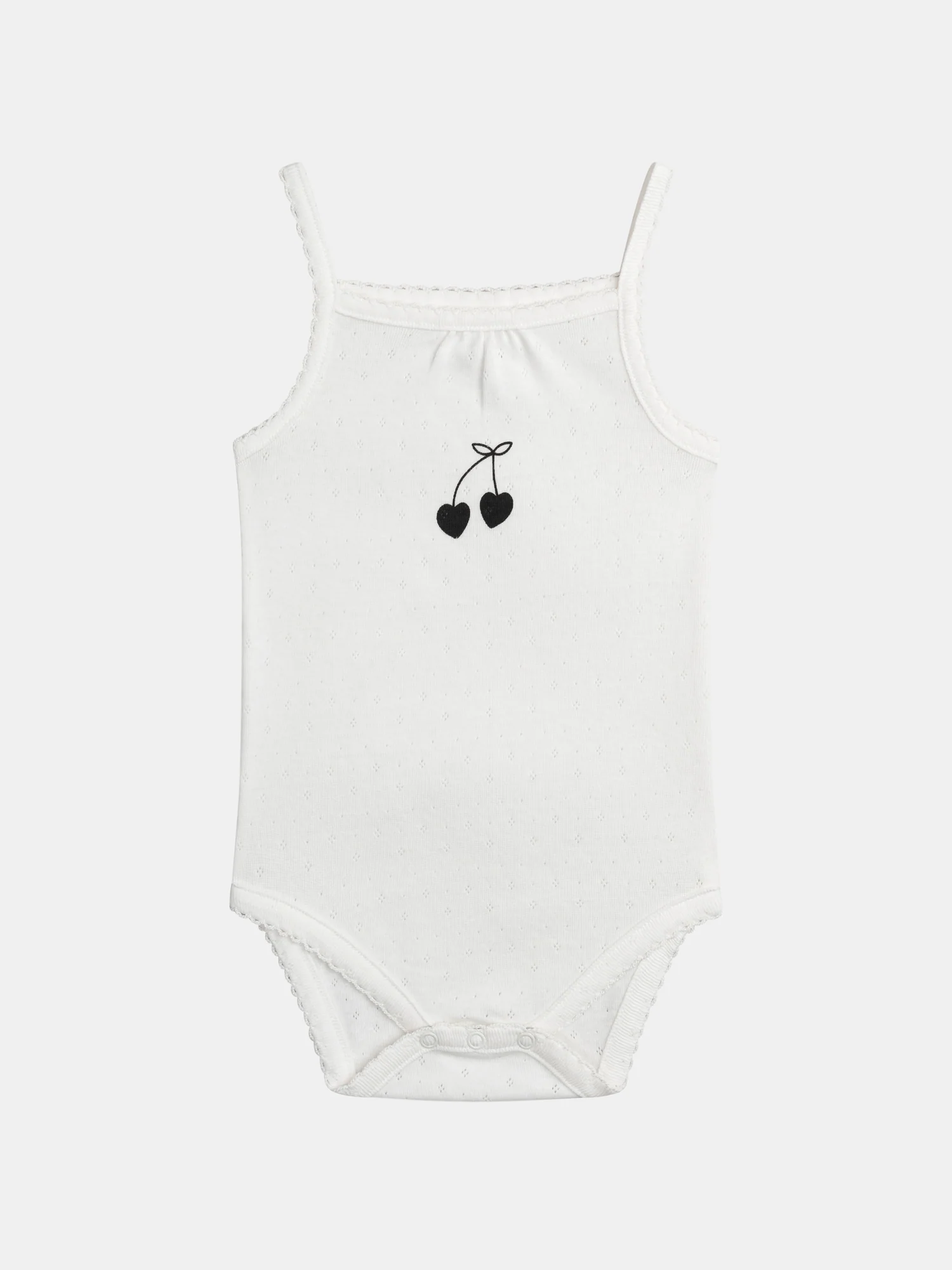 Pacchetto da 2 bodies "CERISE" con spalline sottili per bambina - Image 4