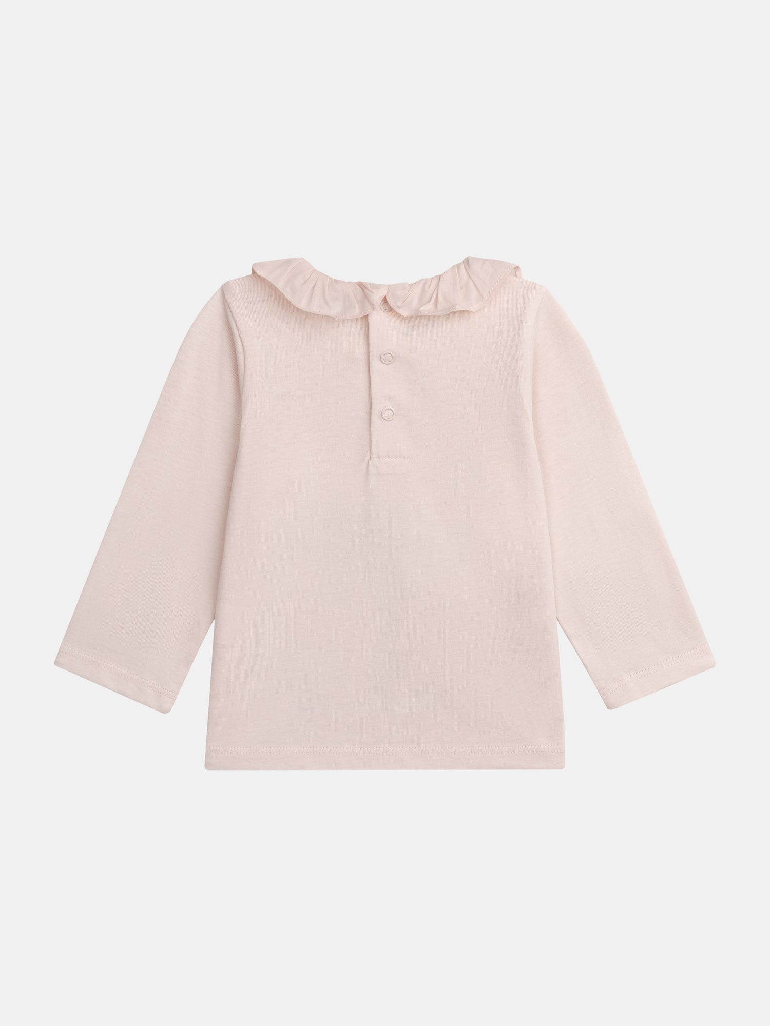 Bralette con Collo Volante Rosa Polvere per Bimba - Image 3