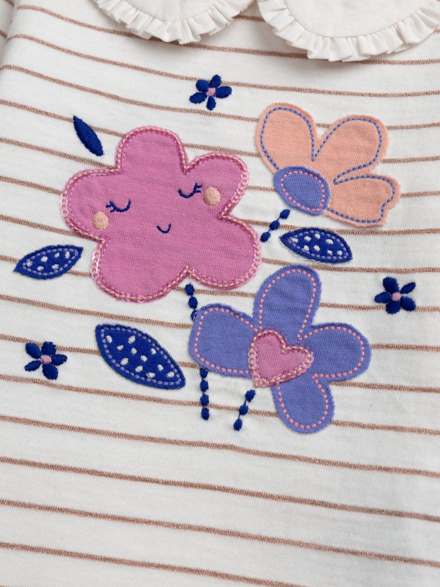 Brassiere fiori per bebè ragazza - Image 2
