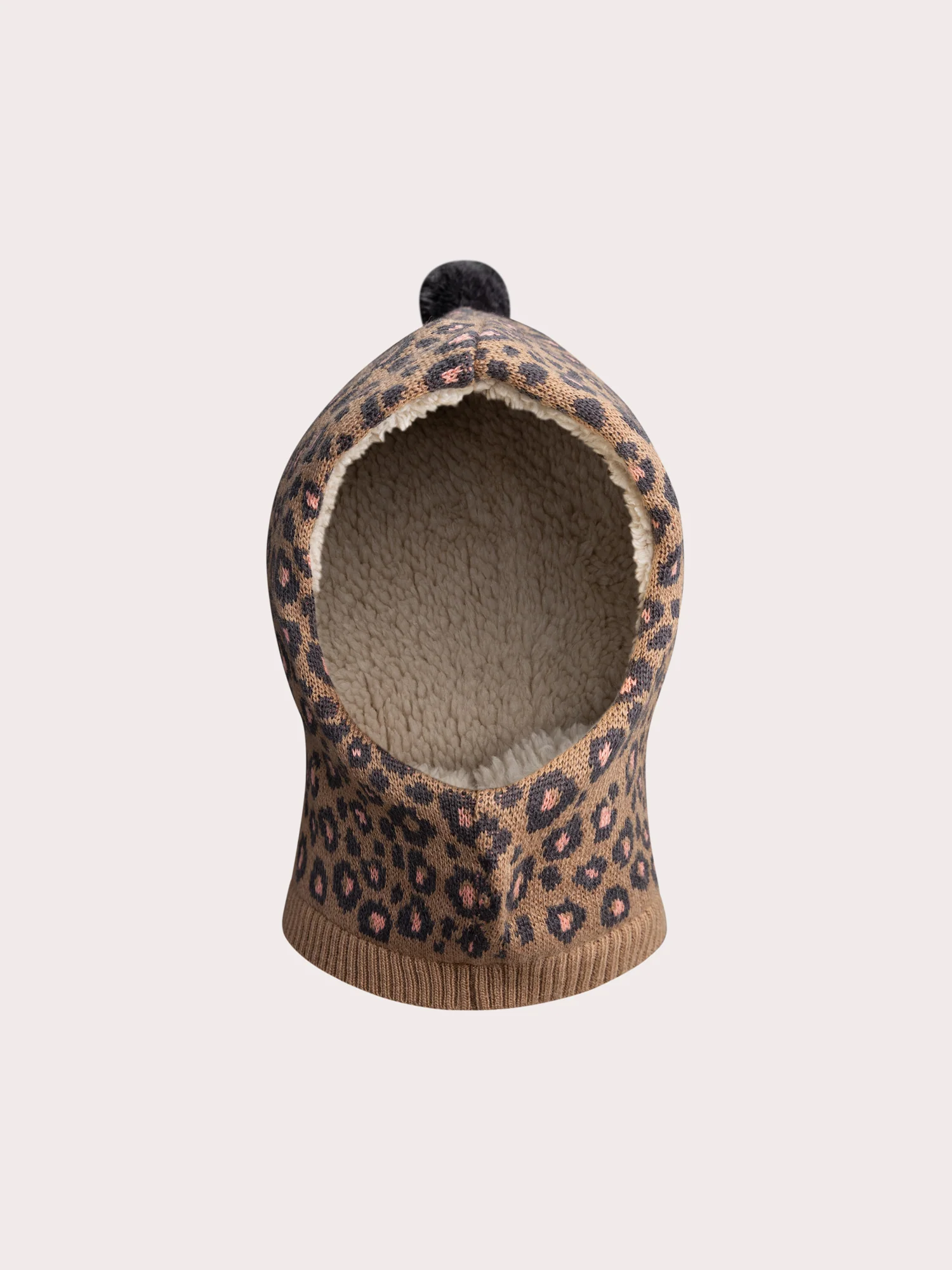Cagoule Stampata Leopardo per Bambina