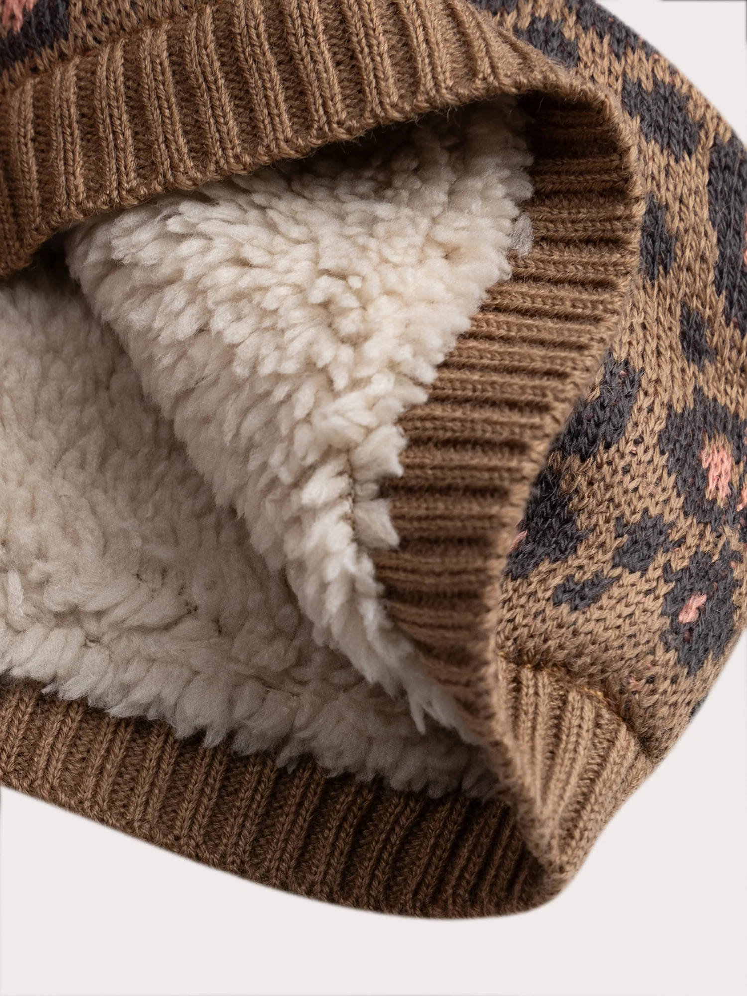 Cagoule Stampata Leopardo per Bambina - Image 4