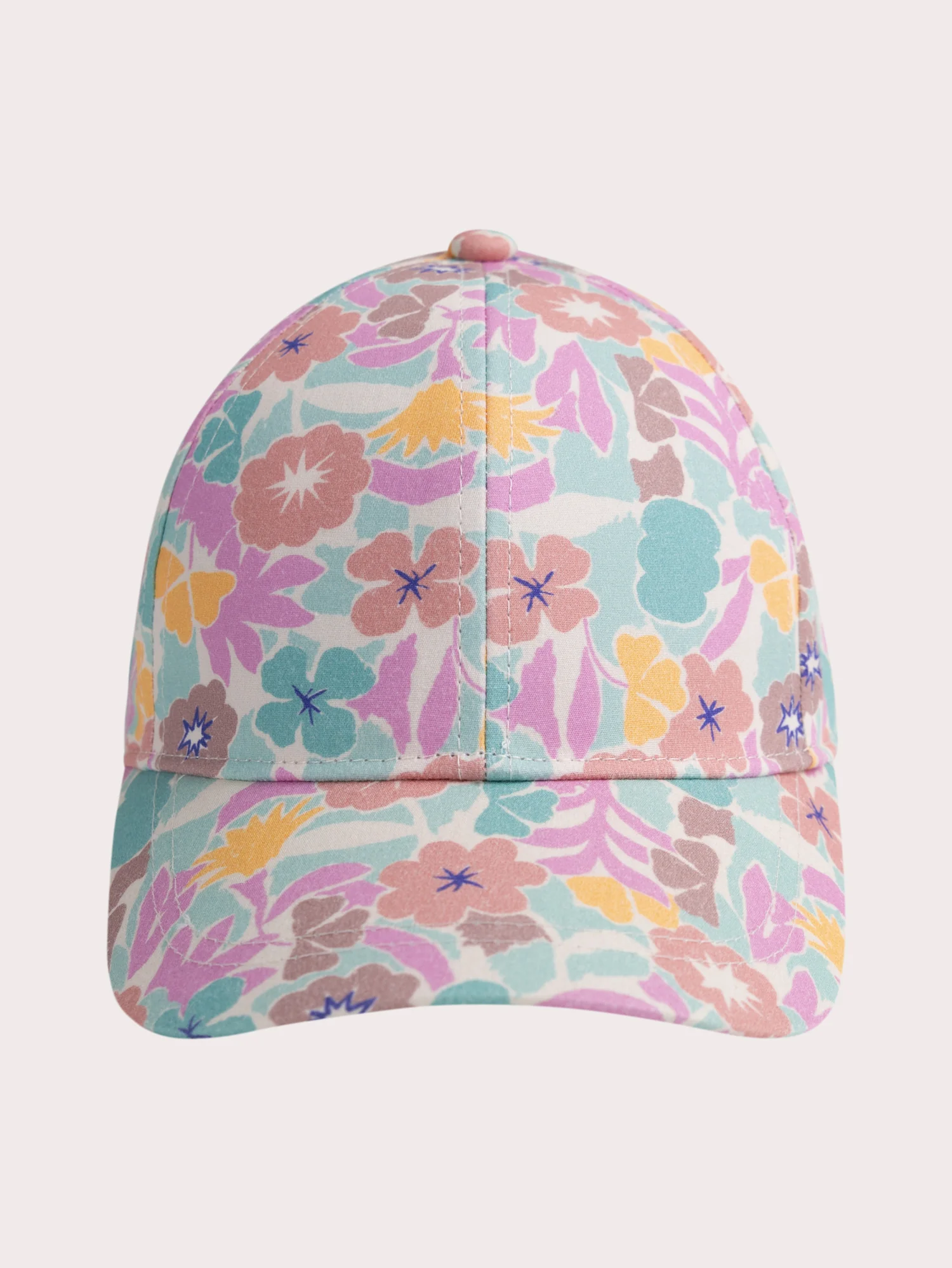Cappellino con Stampa Floreale per Ragazze