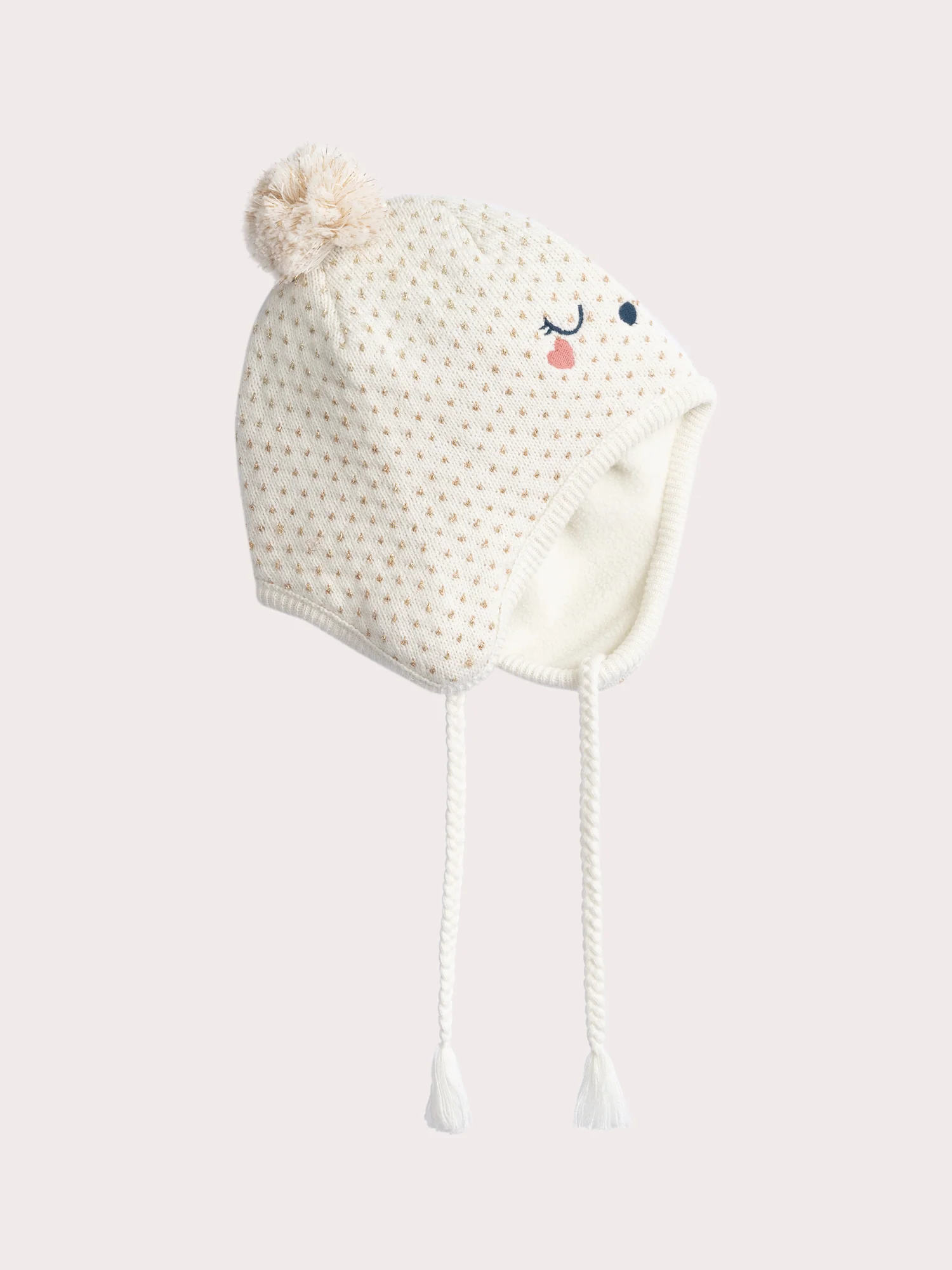 Cappello a motivo cuore per bambina - Image 2