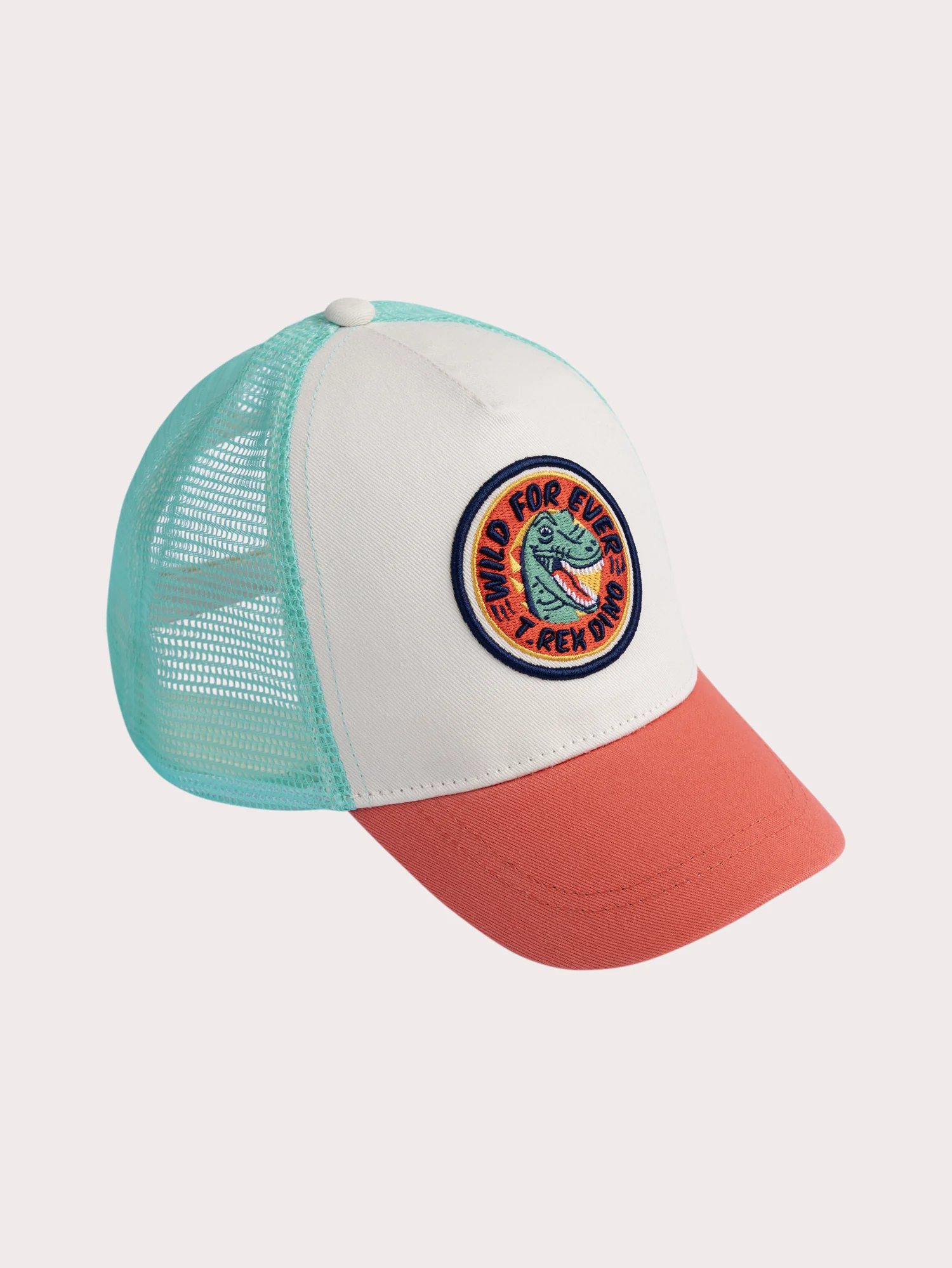 Cappello avorio con motivo di dinosauro per ragazzo - Image 2