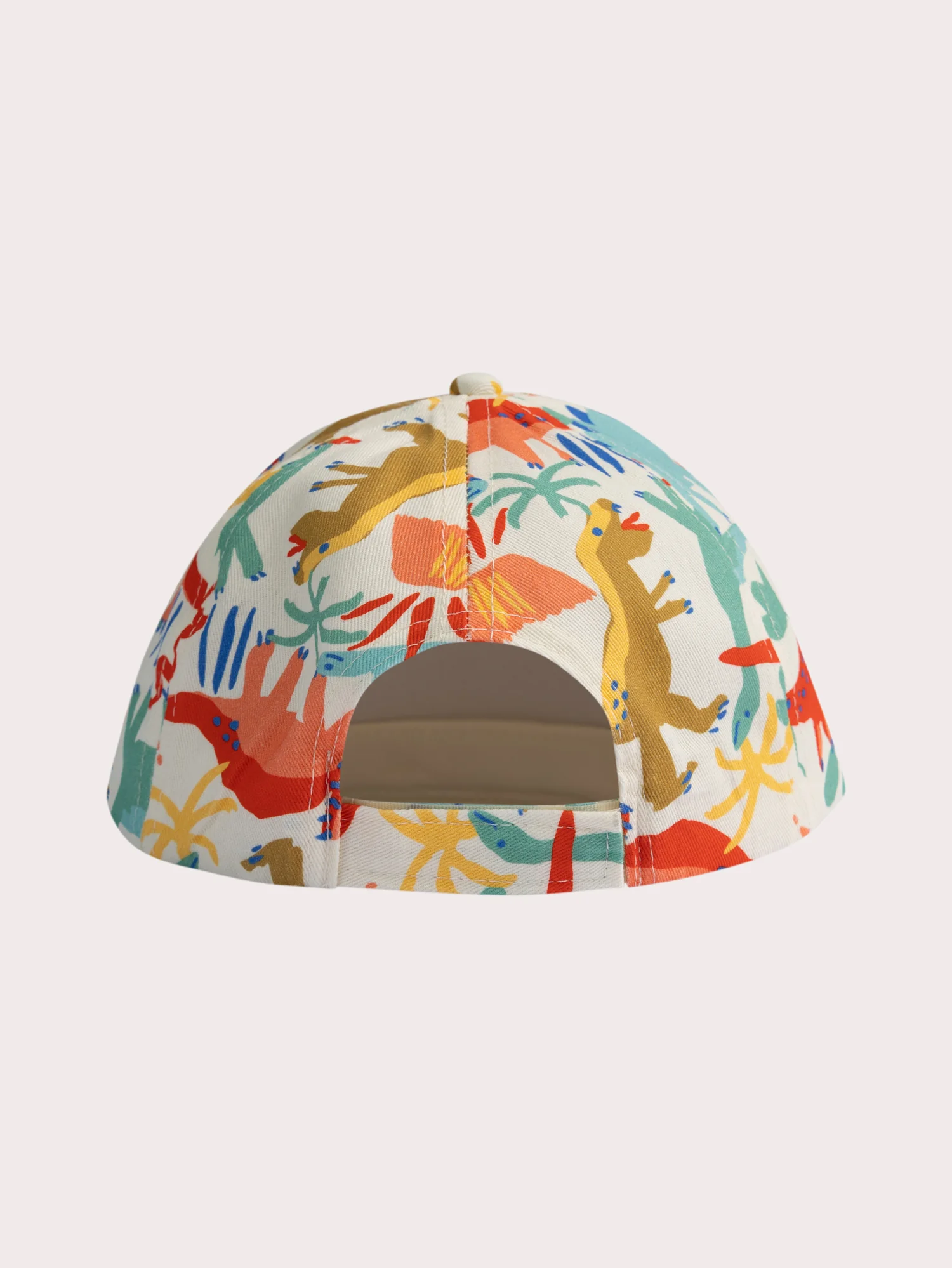 Cappello avorio con stampa dinosauro per ragazzo - Image 3