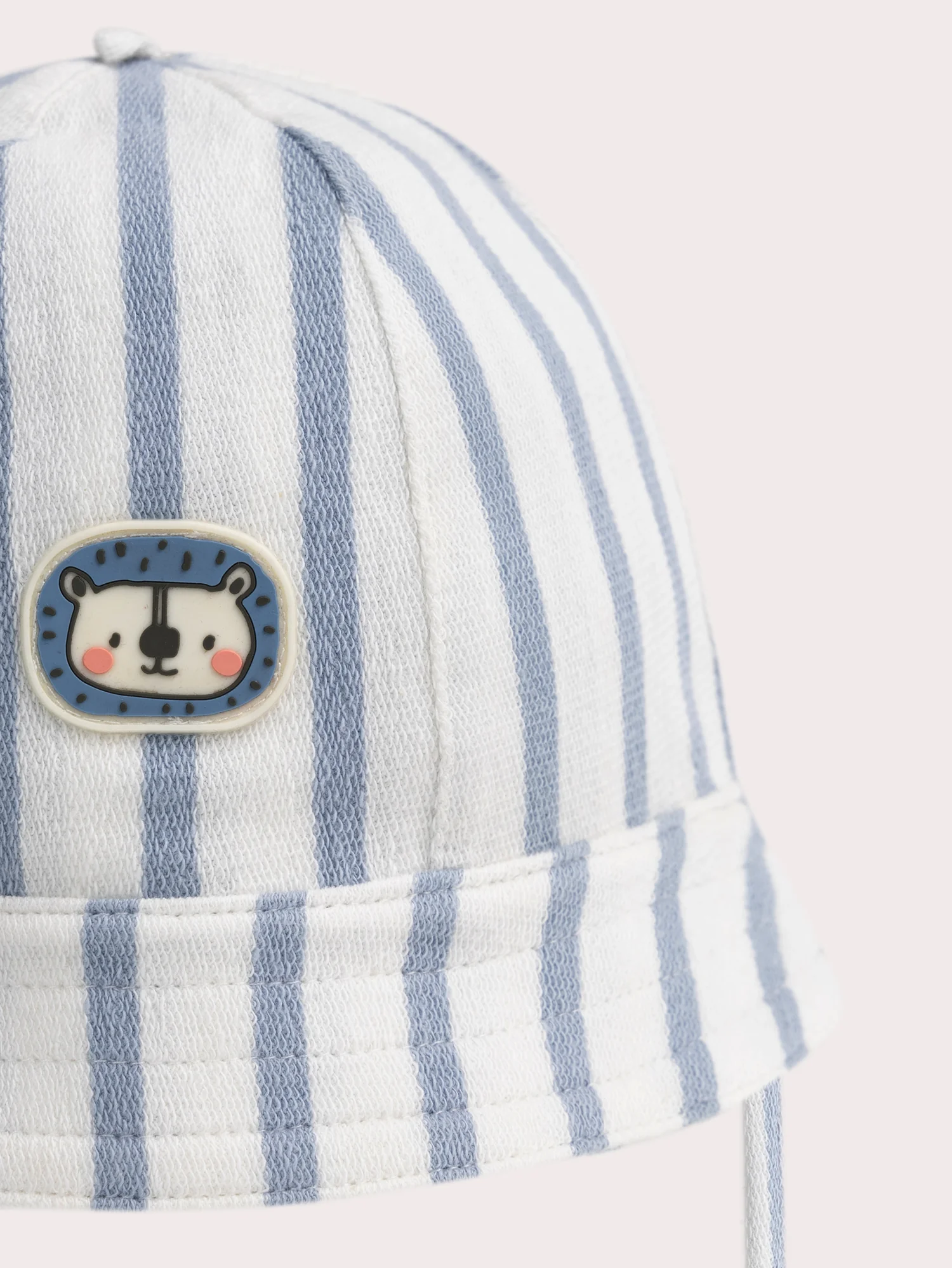 Cappello di nascita a strisce con motivo leone - Image 3