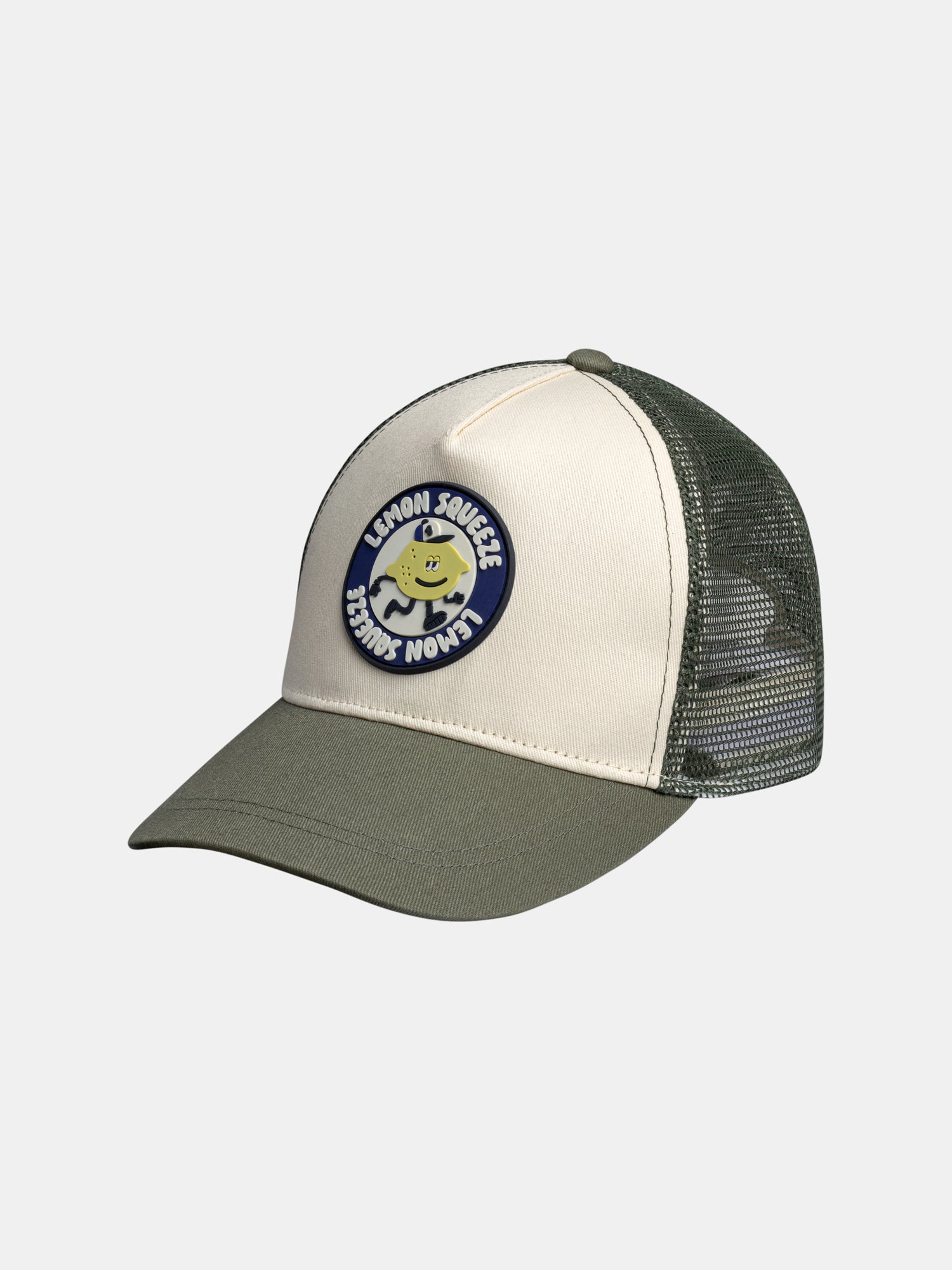 Cappello kaki con motivo di limone per ragazzi - Image 3