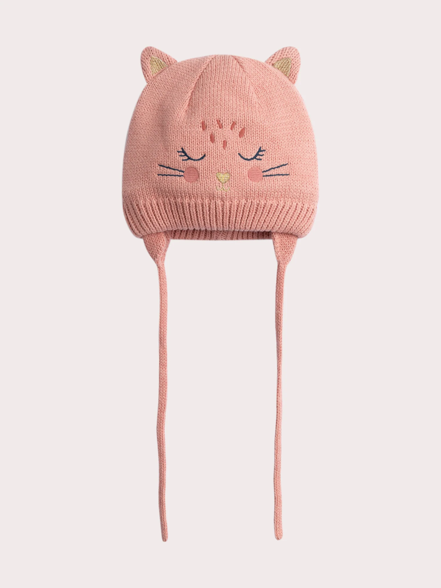 Berretto animazione gatto rosa per bebè femminile
