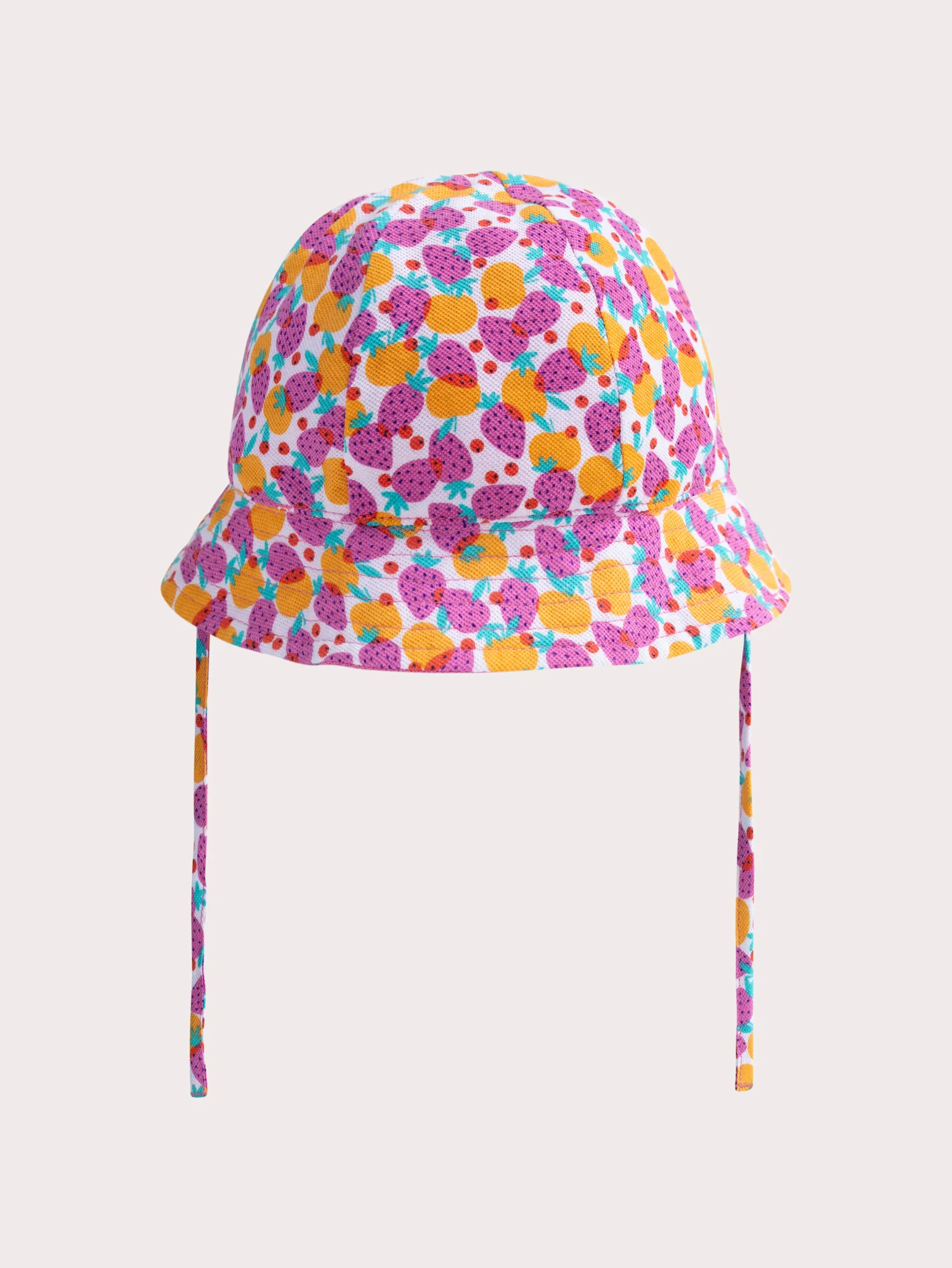 Cappello rosa reversibile per bebé ragazza