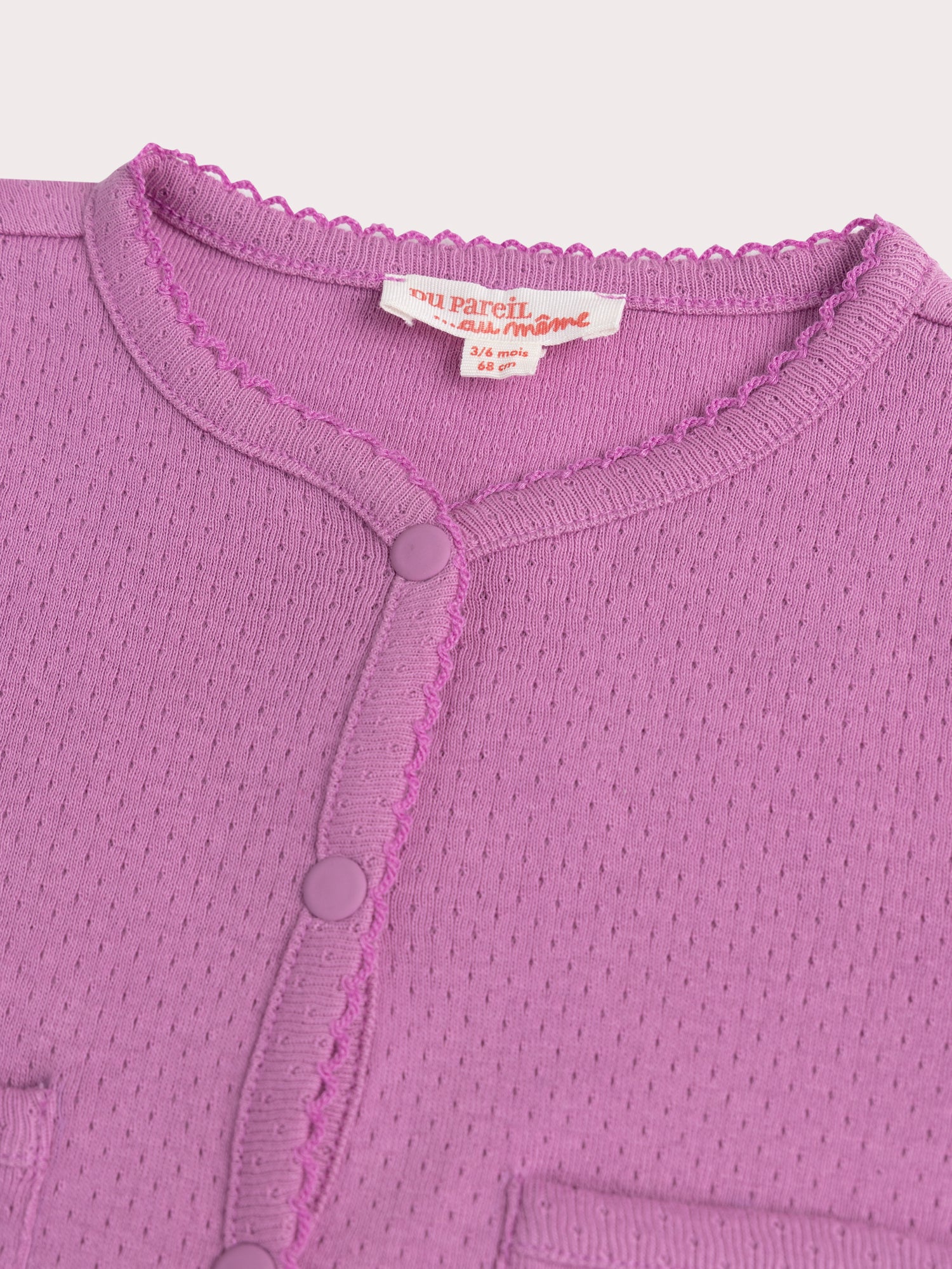 Cardigan agrumi per bebé ragazza - Image 3