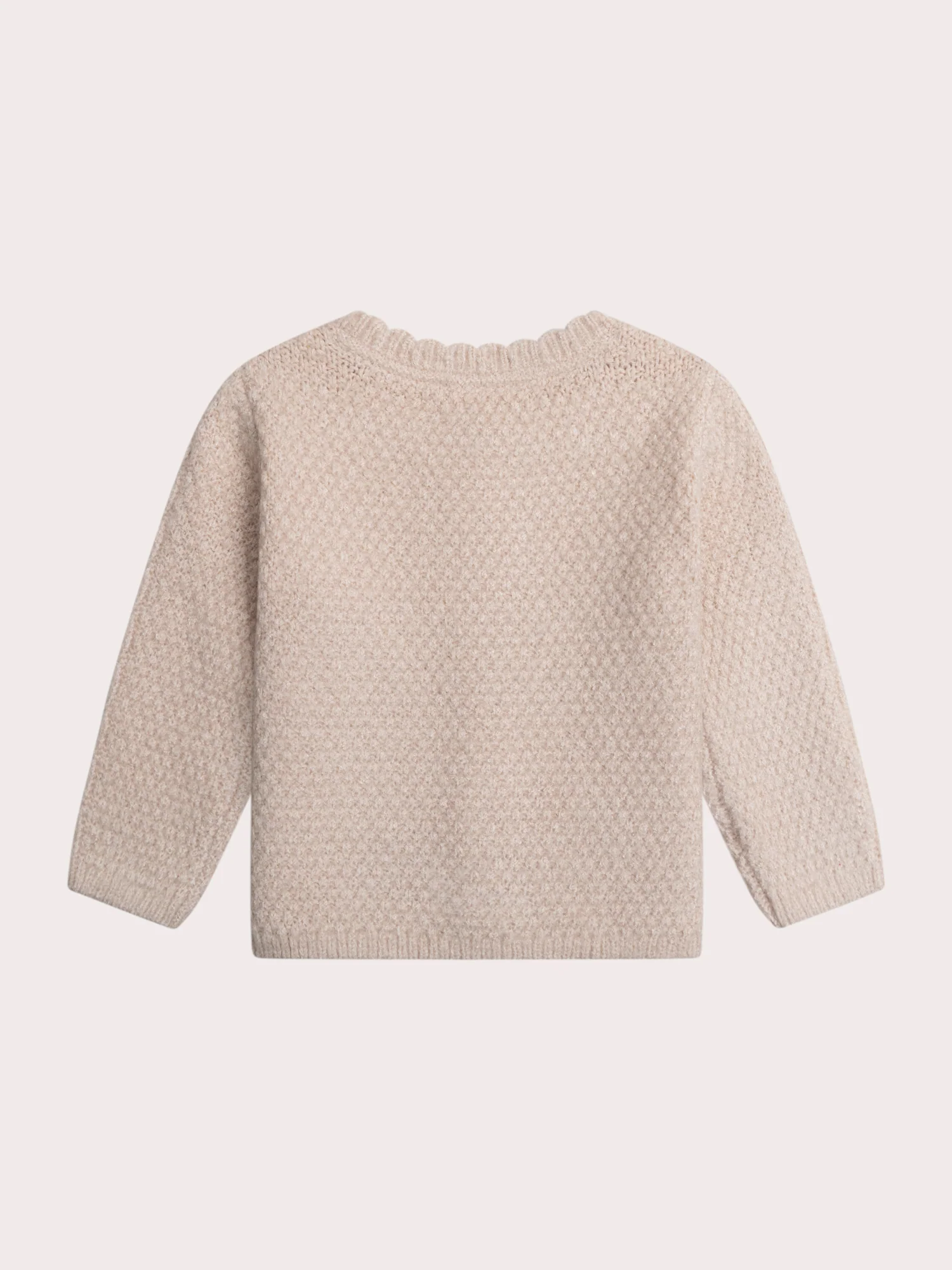 Cardigan chiné per bambina - Image 4