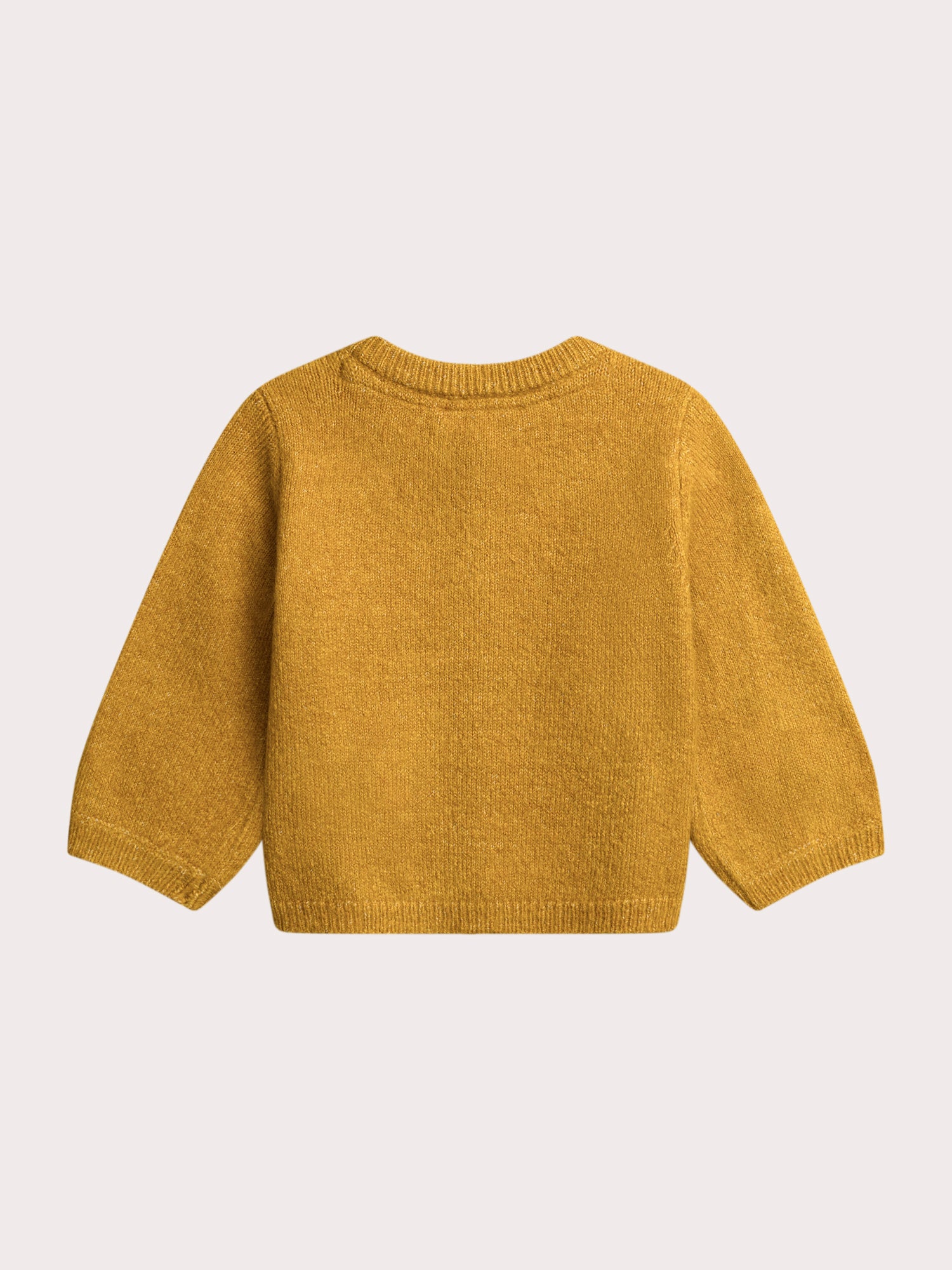 Cardigan giallo per bebè femmina - Image 3