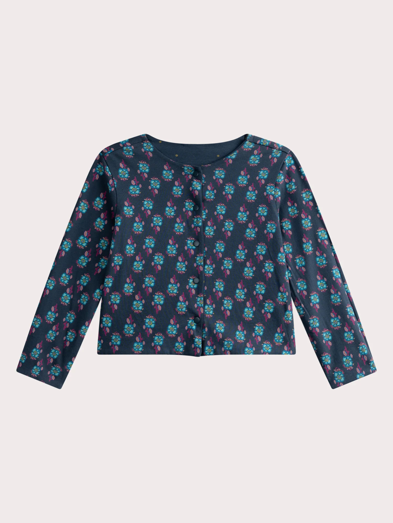 Cardigan in jersey reversibile - Image 3