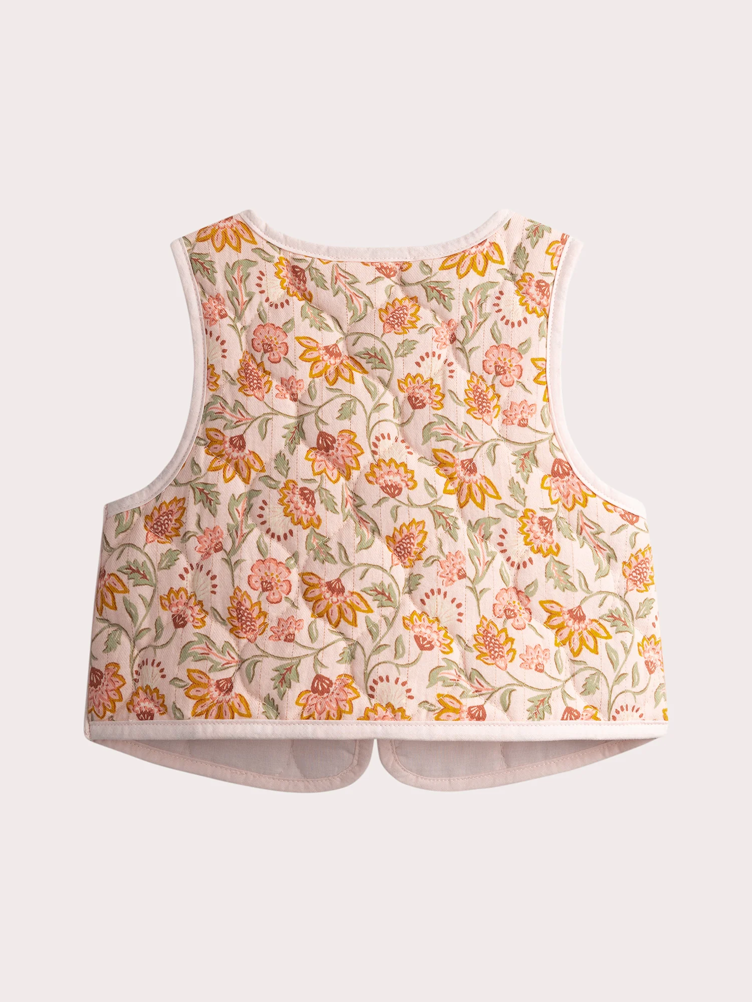 Cardigan Stampato a Fiori per Bambina - Image 5