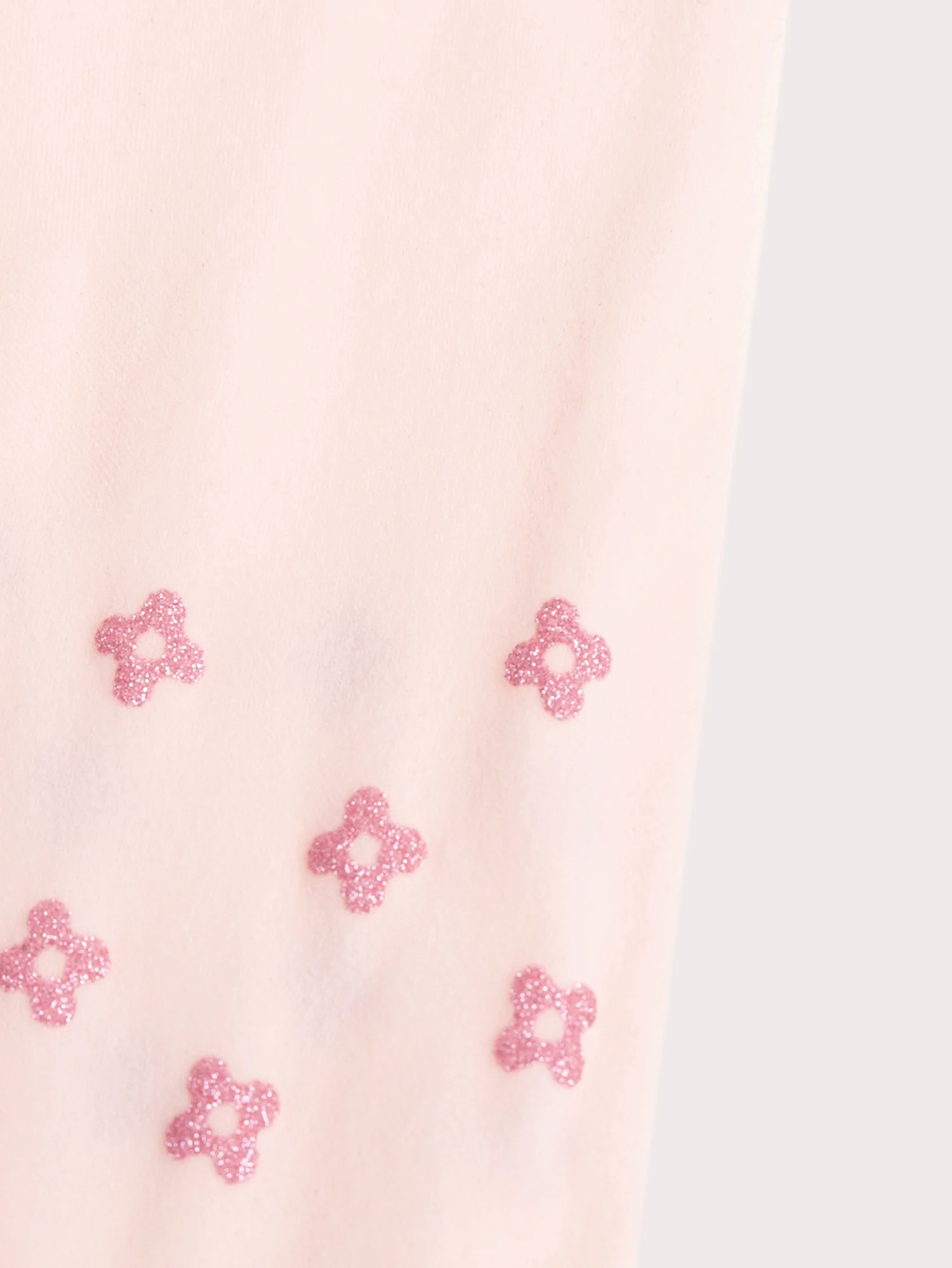 Collant rosa fini con motivo per ragazze - Image 2