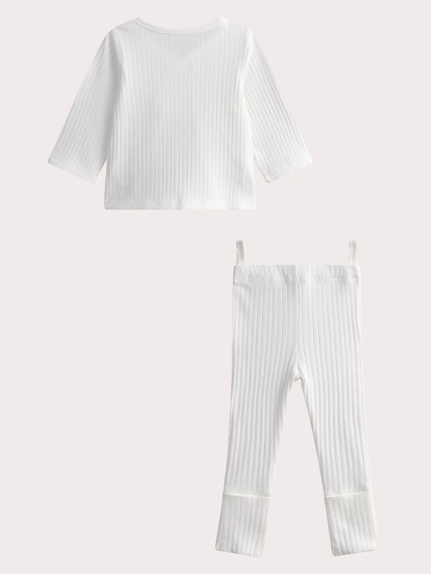 Set reggiseno a incrocio e legging per neonati - Image 2