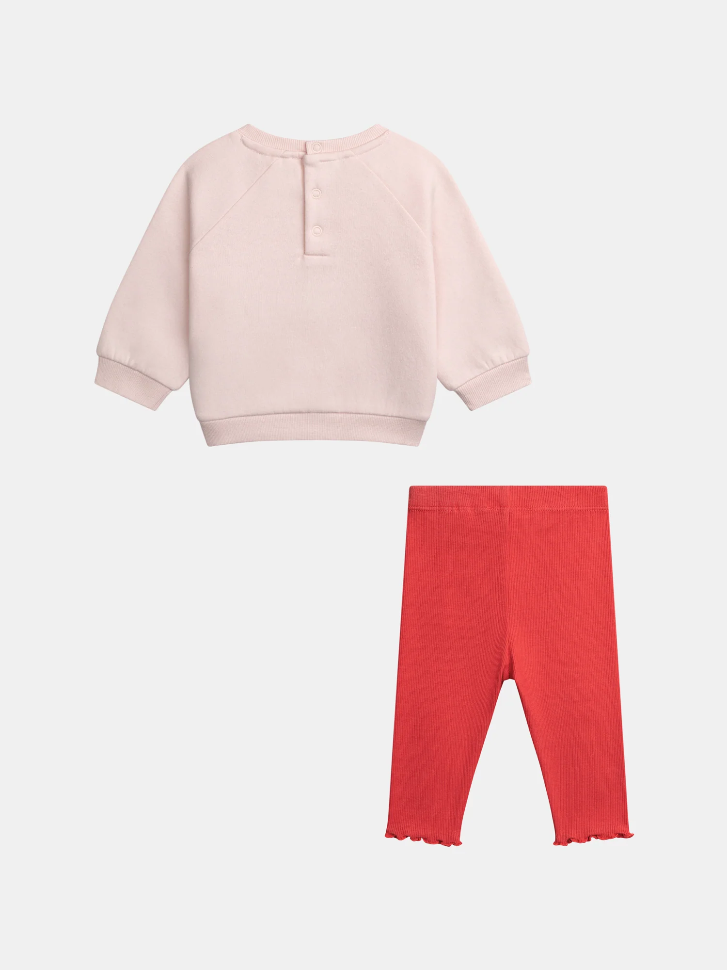 Completo a motivo cuore per bambina - Image 12