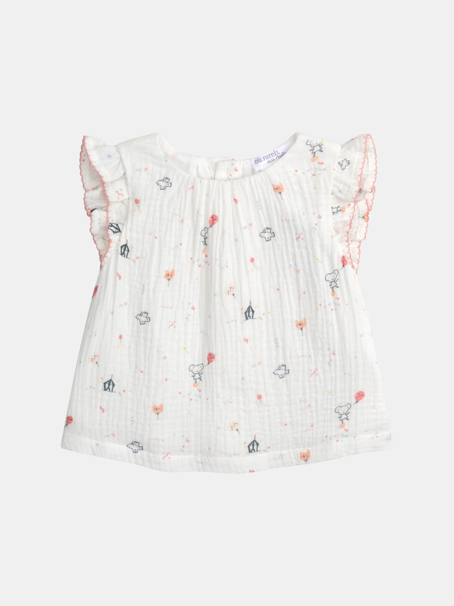 Set neonato con blusa e bloomers per bambina - Image 2