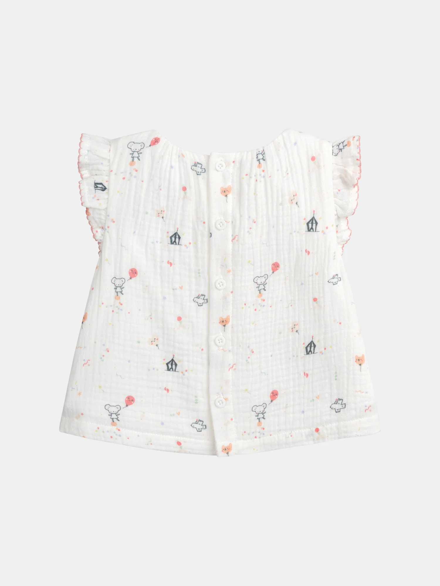 Set neonato con blusa e bloomers per bambina - Image 4