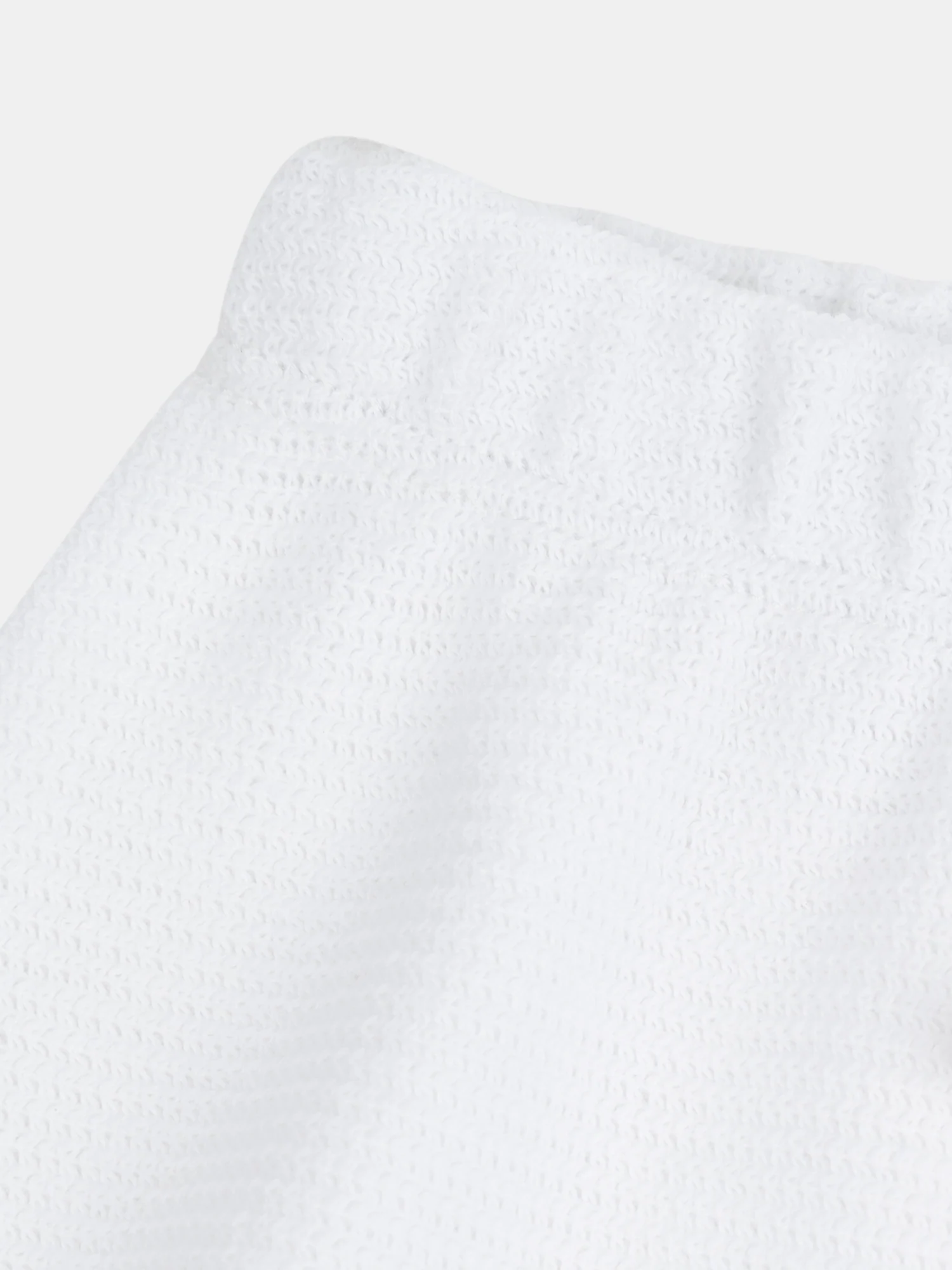 Completo nascita unisex con scollo a V bianco - Image 6