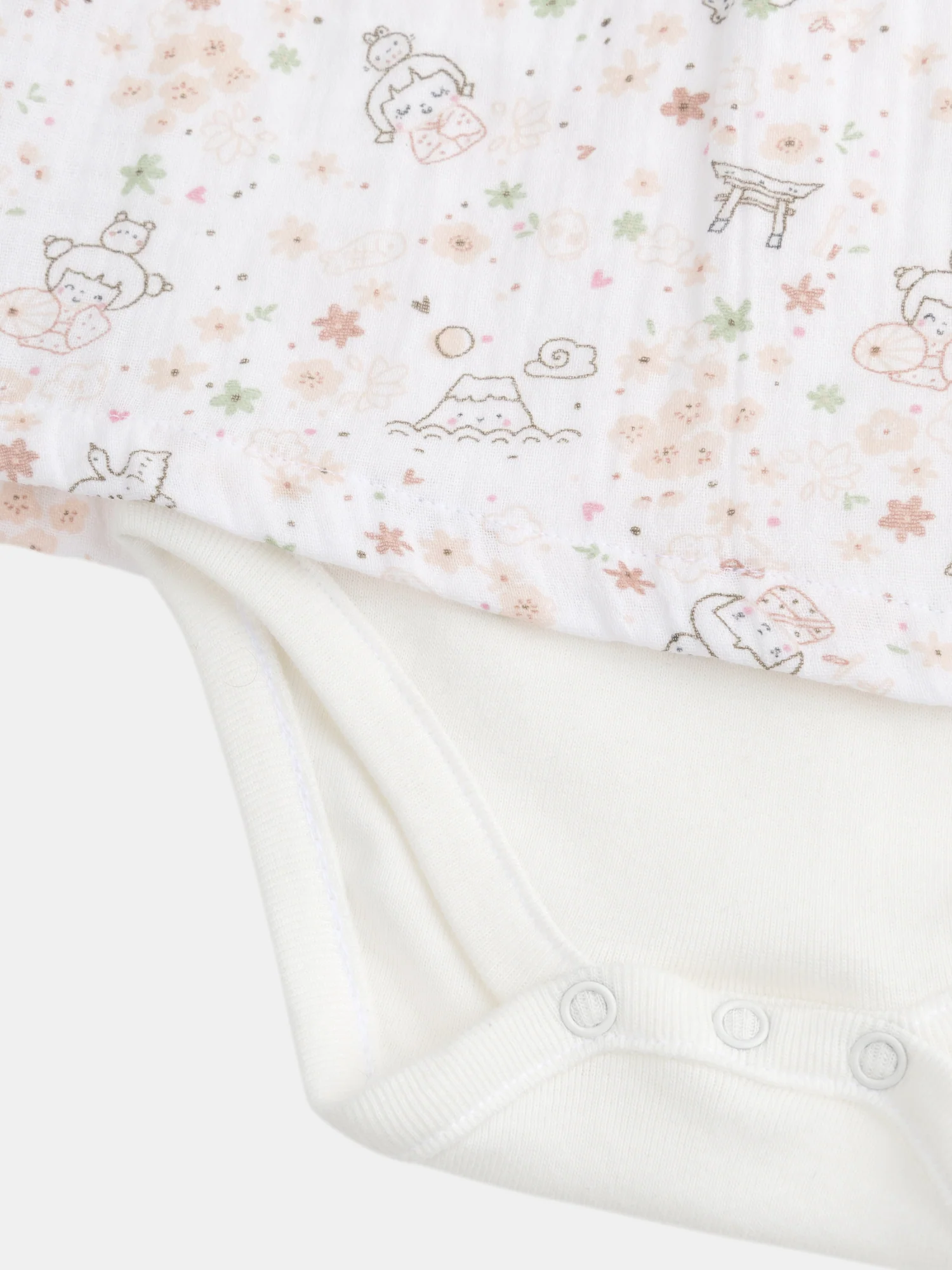 Completo 2 in 1 con body e leggings per bambina - Image 3