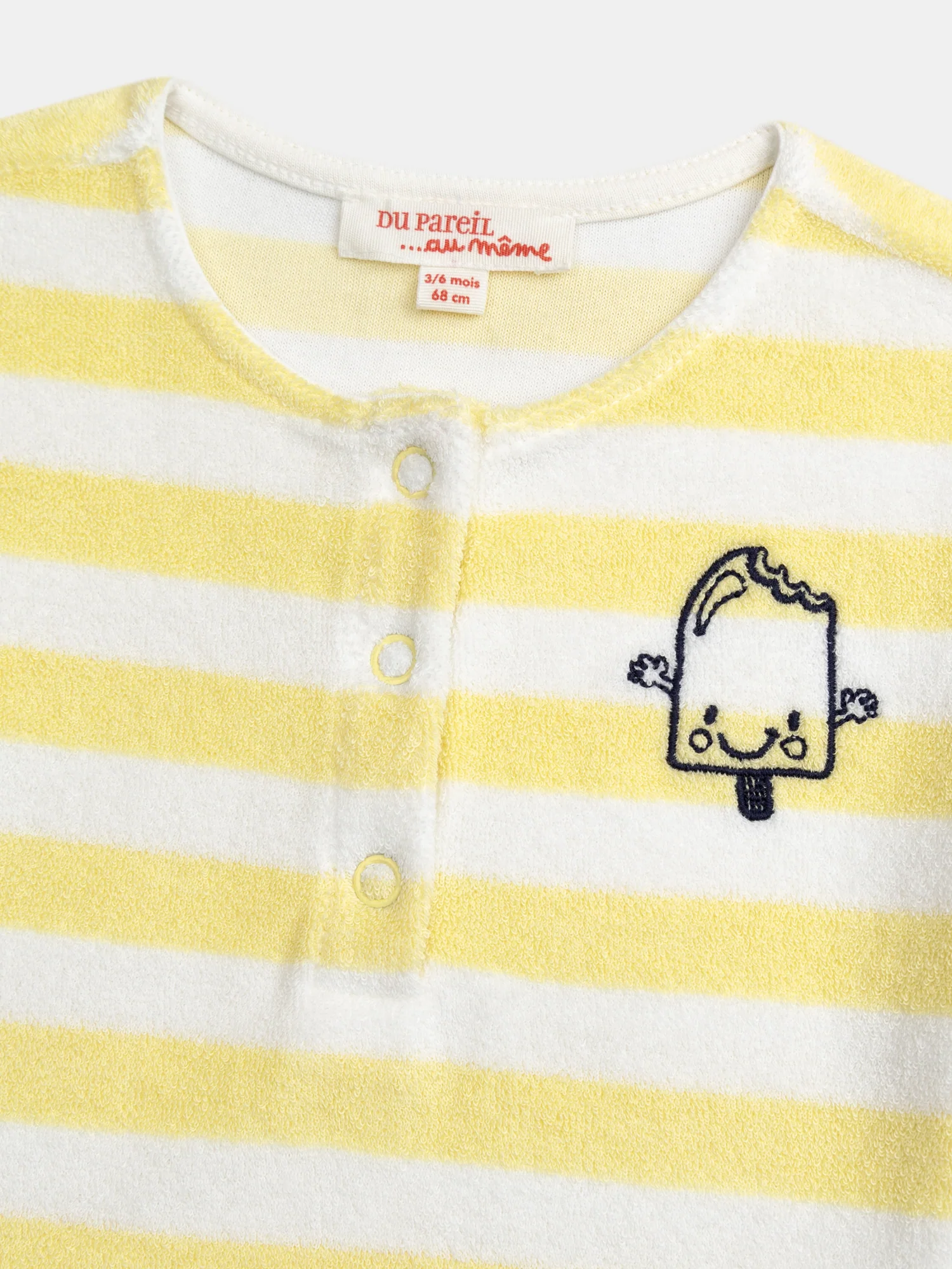 Completo a righe giallo per bambino - Image 6