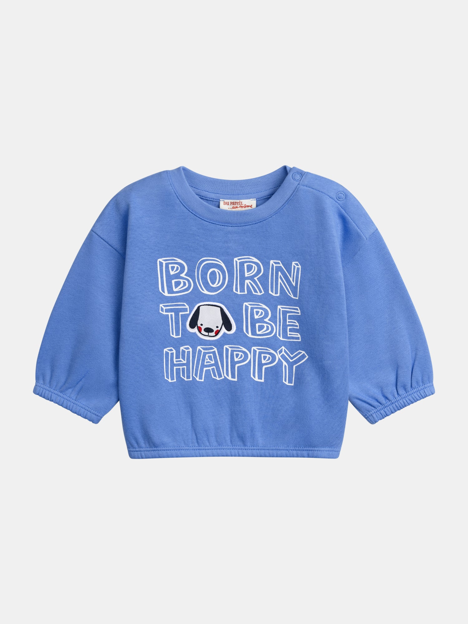 Completino motivo « NATO PER ESSERE FELICE » per bambino - Image 3