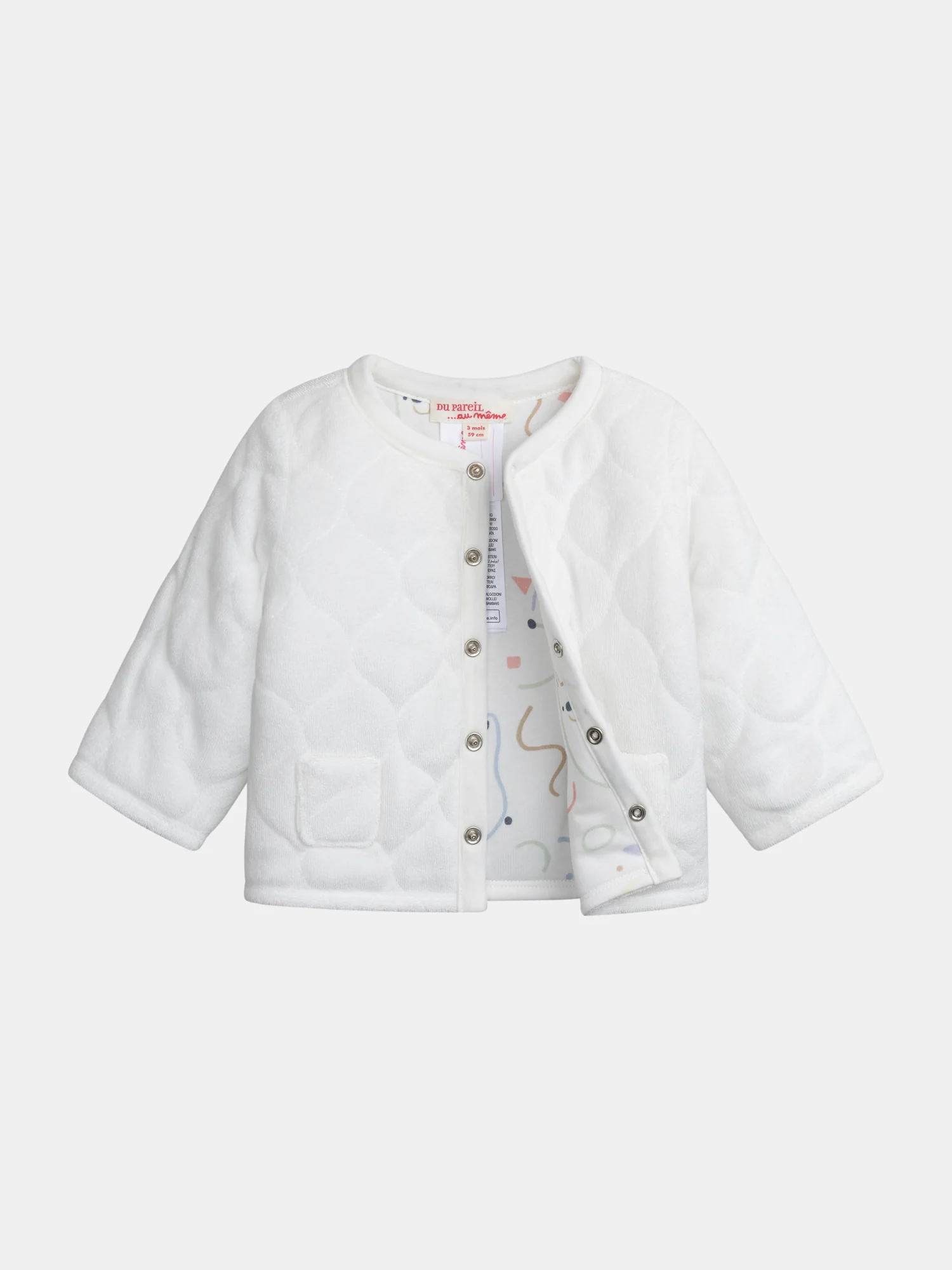 Completo nascita con gilet e body - Image 2