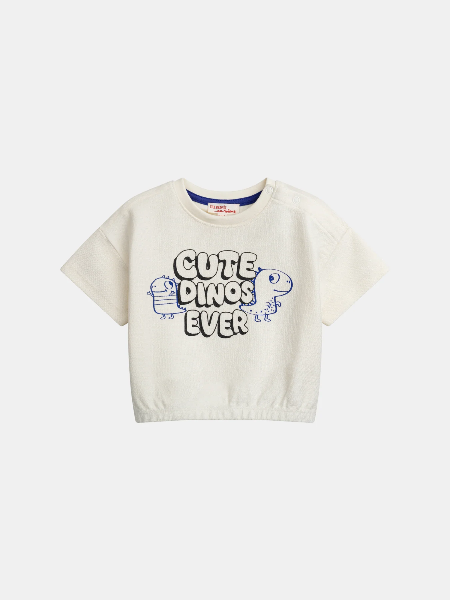 Completo t-shirt e pantaloni corti "Cute Dinos" per bambino - Image 5