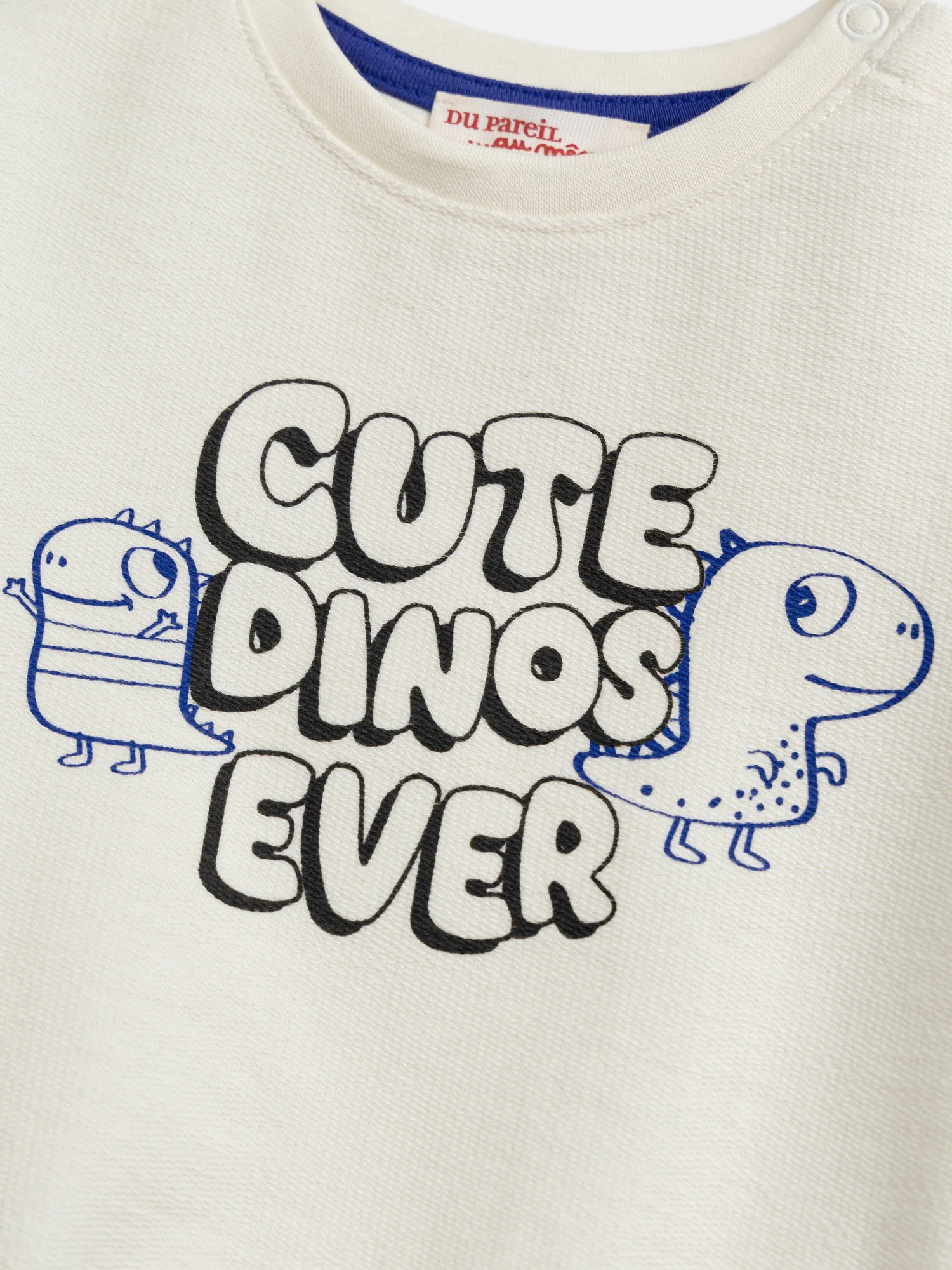 Completo t-shirt e pantaloni corti "Cute Dinos" per bambino - Image 6