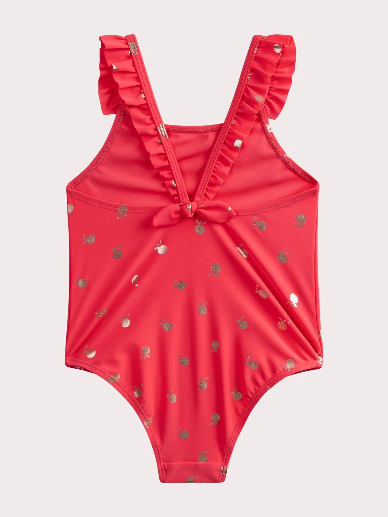 Costume da bagno a pezzo unico arancione per ragazze - Image 4