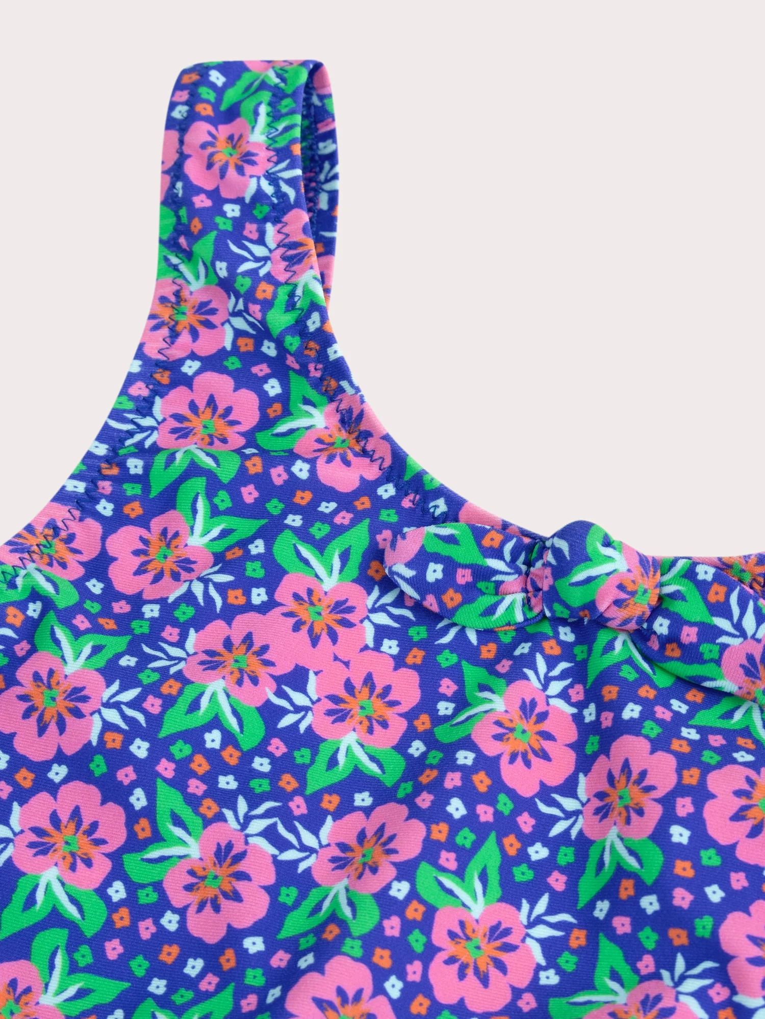 Costume da Bagno Mono con Stampa Floreale per Ragazze - Image 2