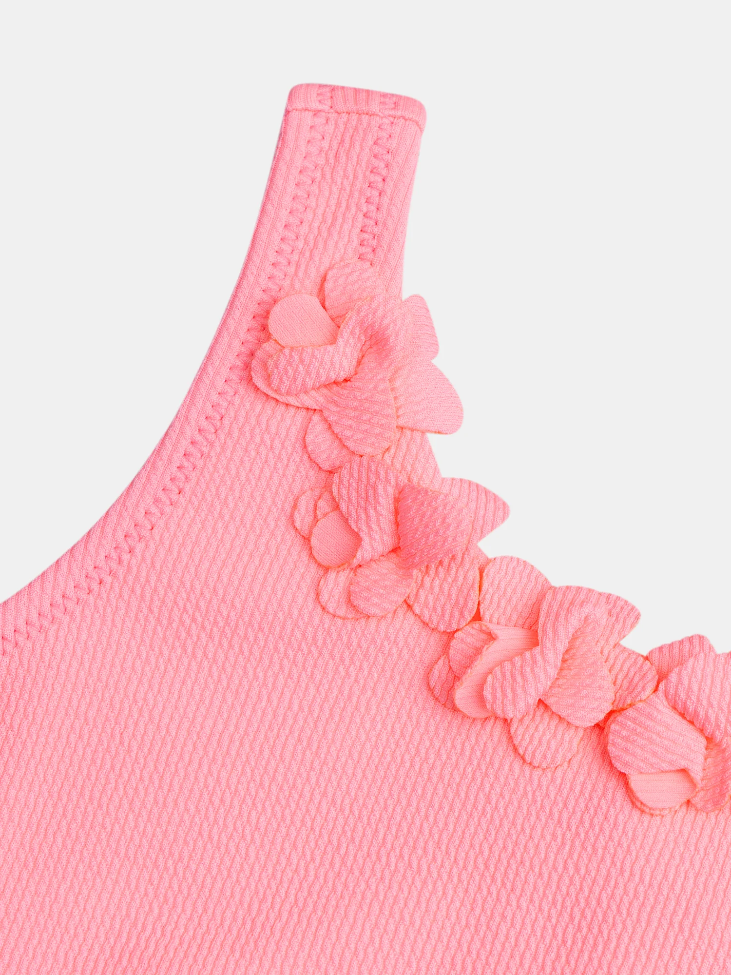 Costume da bagno rosa a due pezzi per ragazze - Image 5