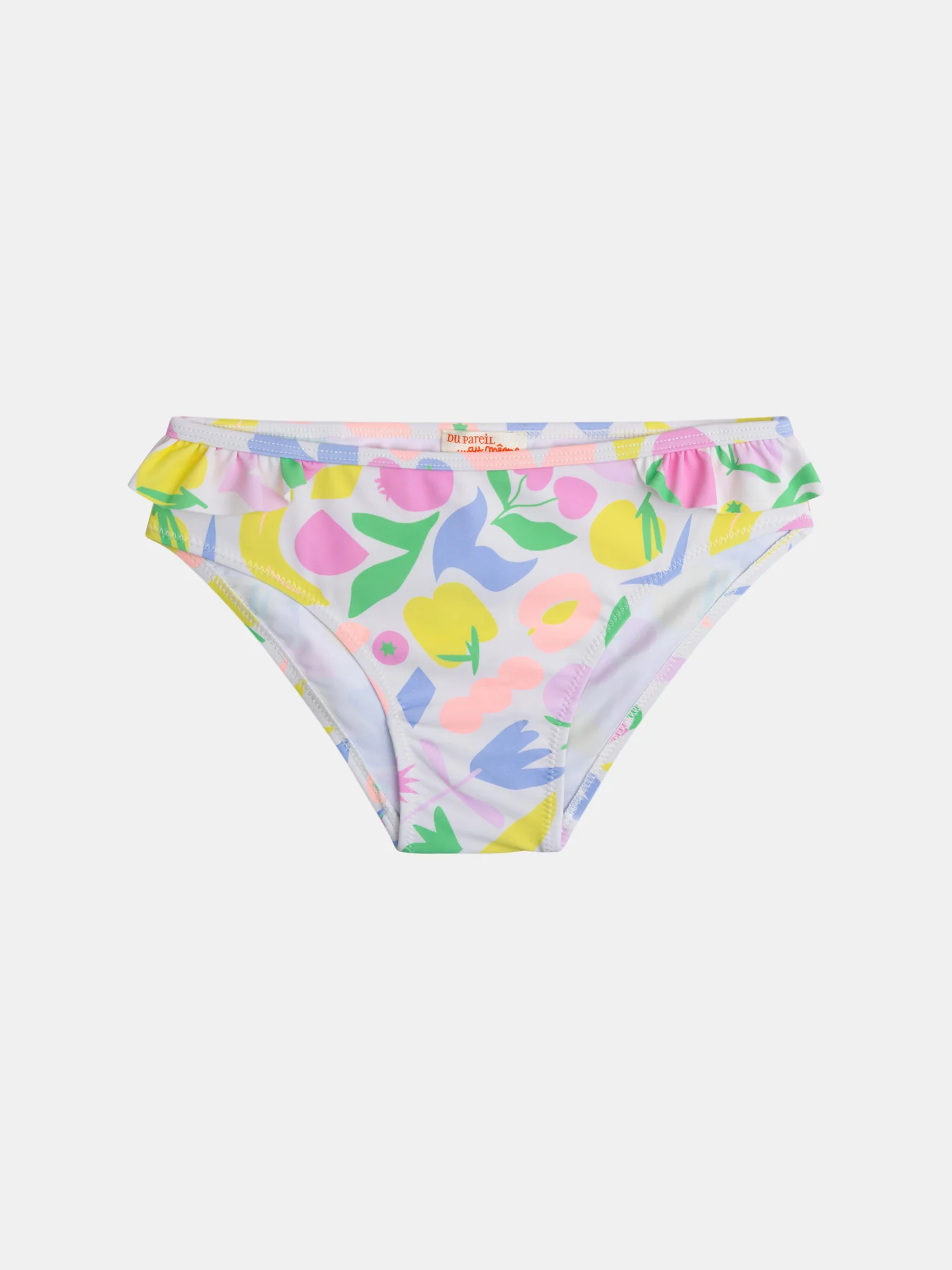 Set da bagno UPF 50+ a 2 pezzi con stampa colorata per ragazza - Image 6