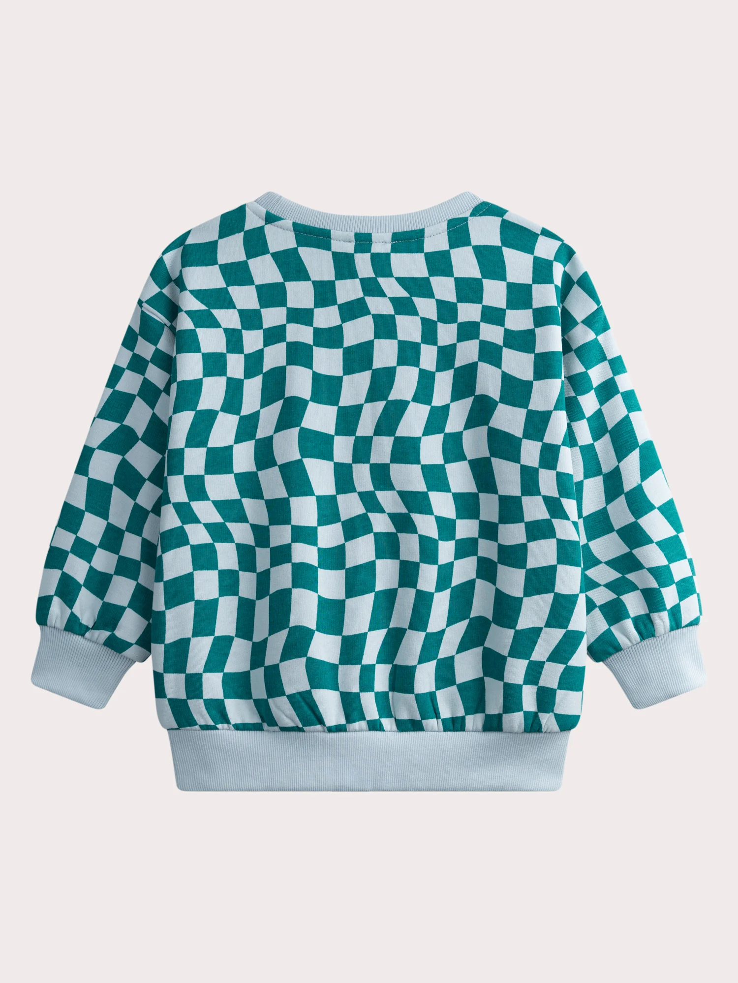 Felpa a diamante con patch in terry - Image 4