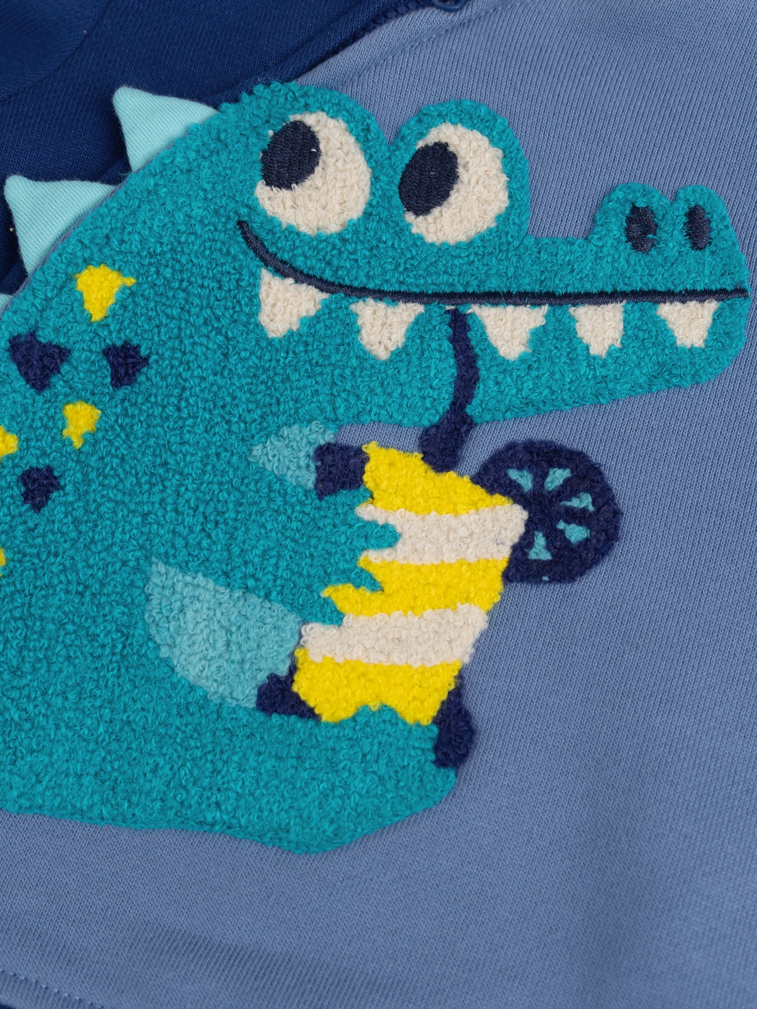 Giacca a Cappuccio Blu Vivo per Bambino - Image 3