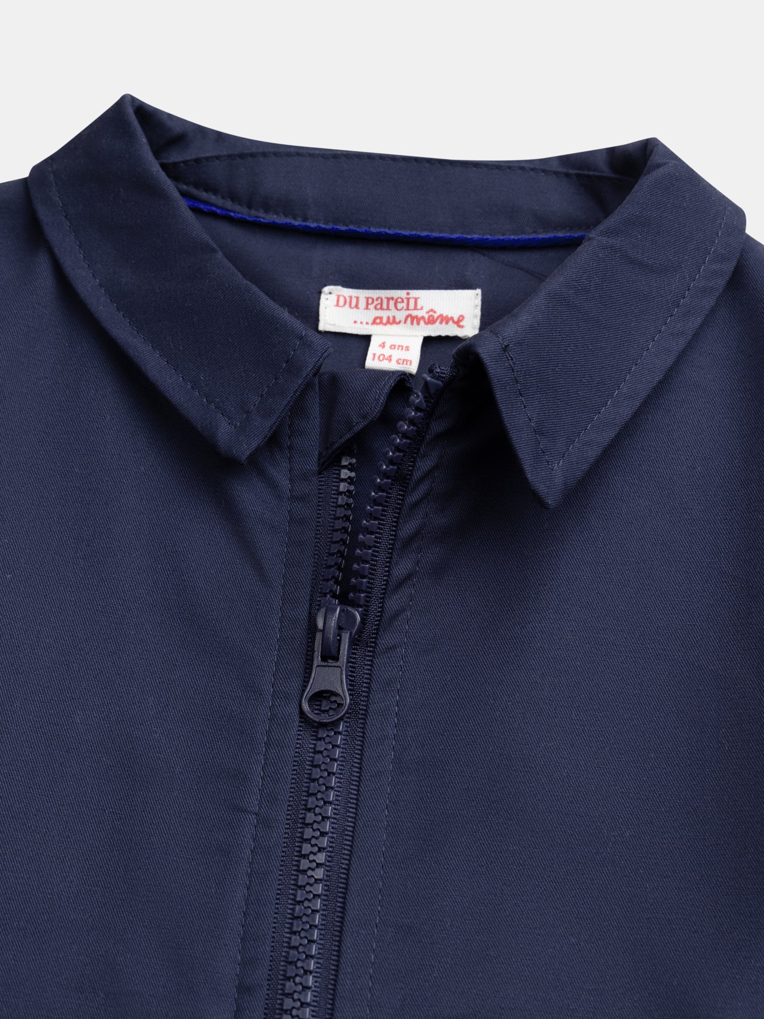 Giacca blu scuro con tasche per ragazzi - Image 3