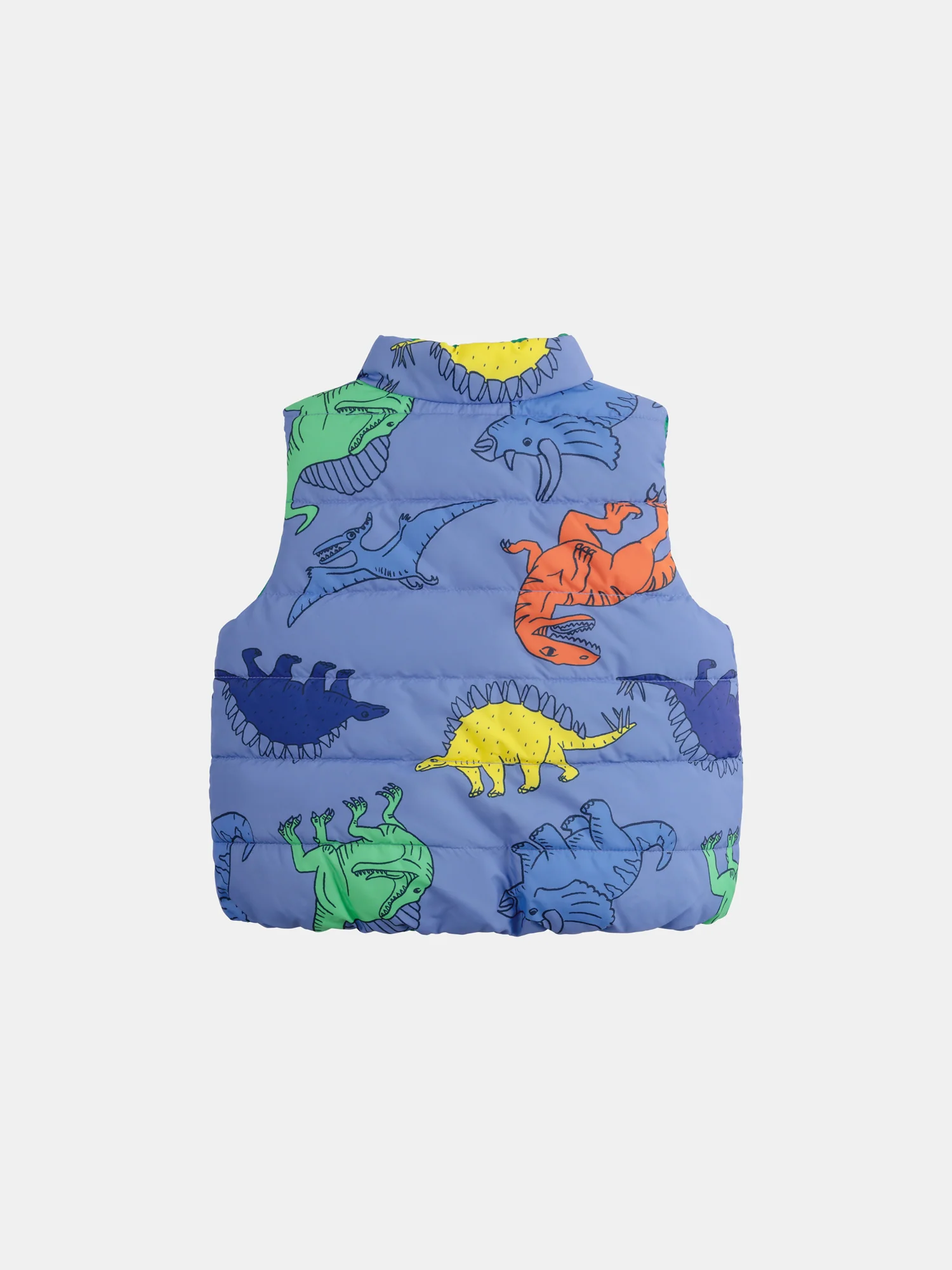 Gilet reversibile con dinosauri per bambino - Image 5