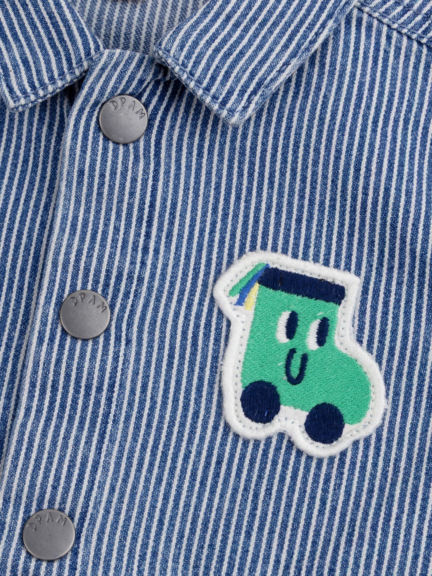 Giacca di denim a righe per bambino - Image 7