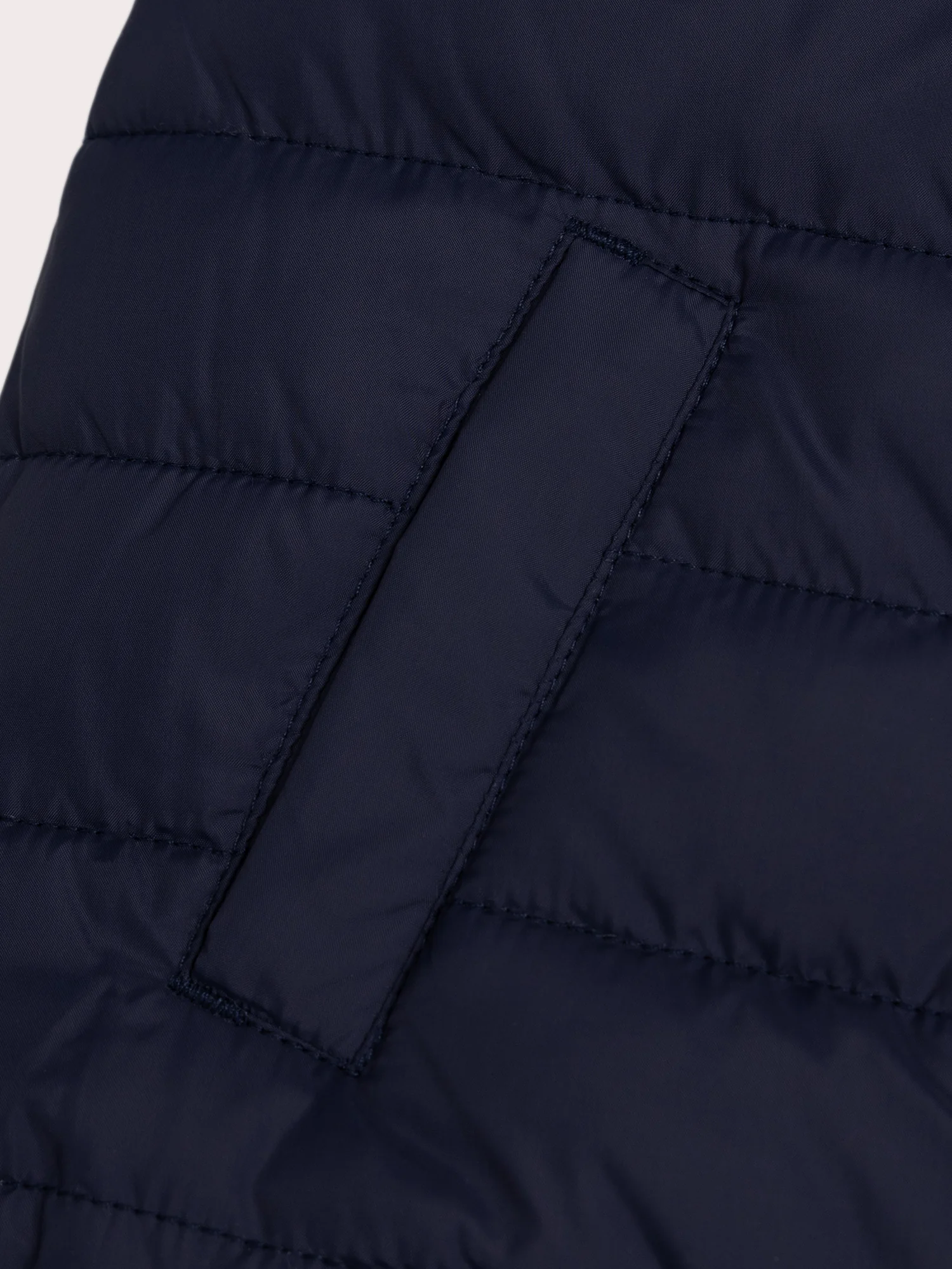Gilet reversibile blu navy senza maniche - Image 4